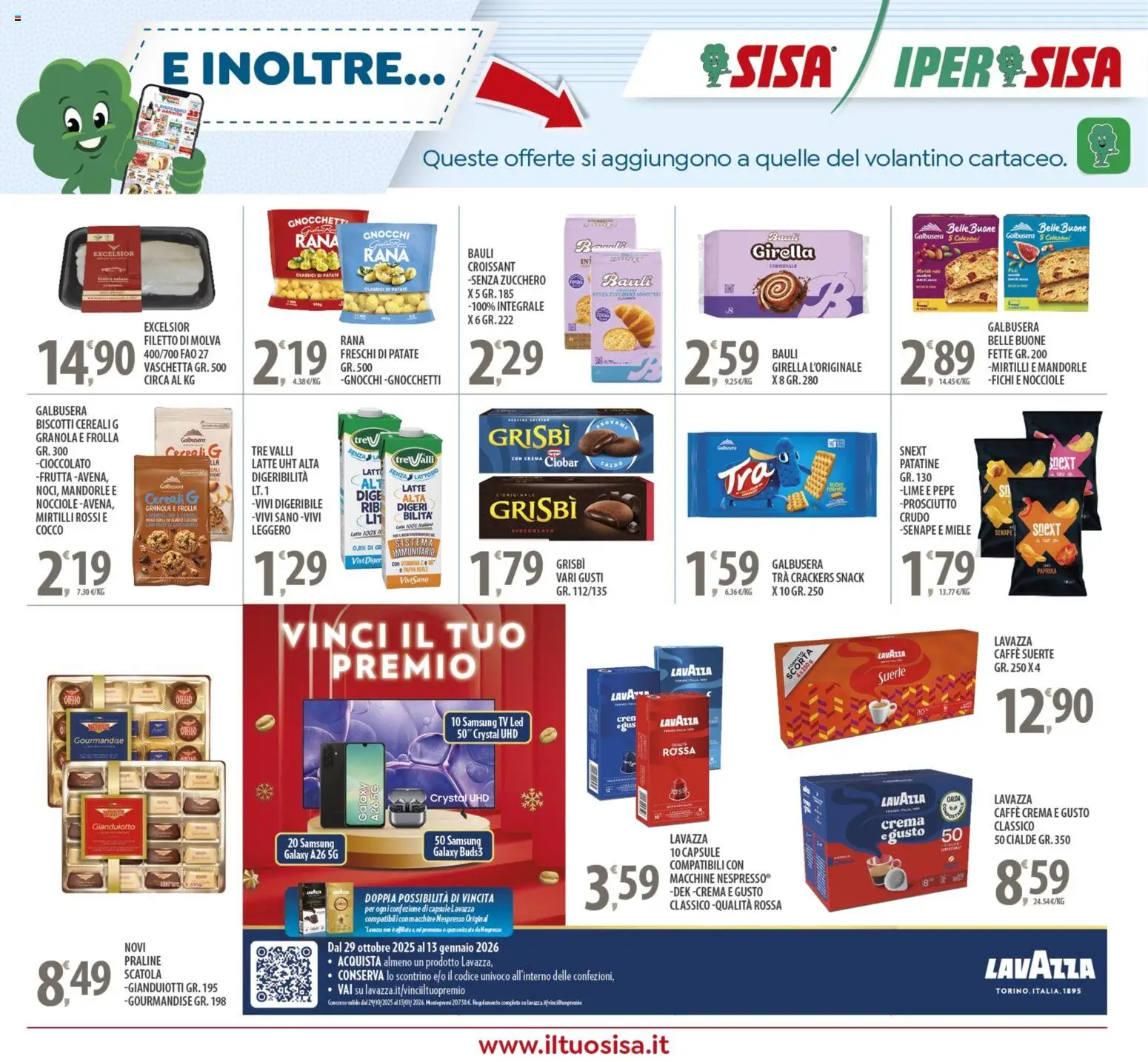 Volantino SISA del 05.12.2025 | Pagina: 21 | Prodotti: Patatine, Pepe, Latte, Lime