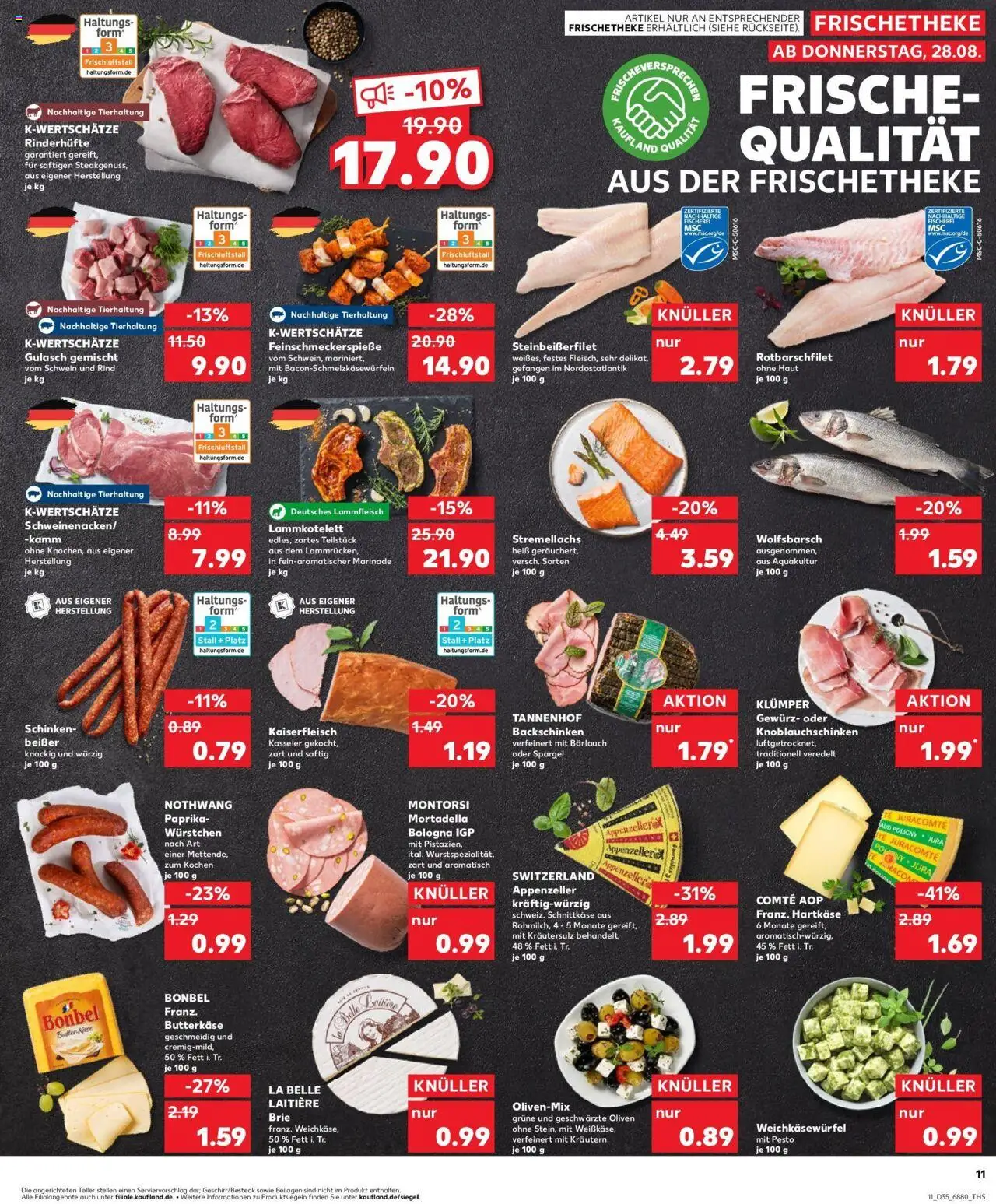 Kaufland prospekt St. Ingbert	 – gültig ab 31.08.2025 | Seite: 22 | Produkte: Spargel, Paprika, Gulasch, Schinken