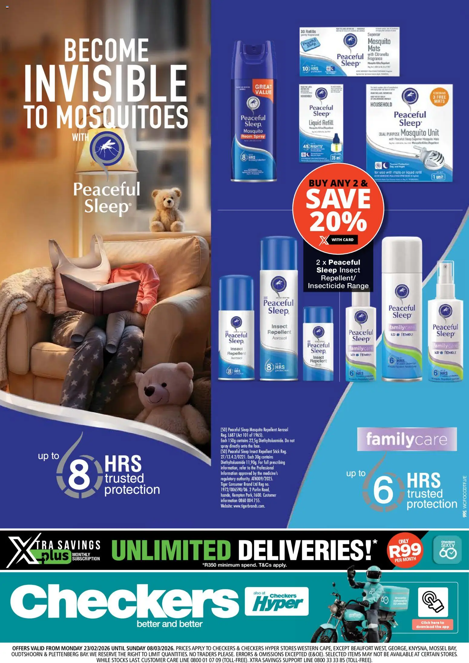 New Checkers catalogue – valid from 23.02.2026 | Page: 1 | Products: Room spray, Fragrance