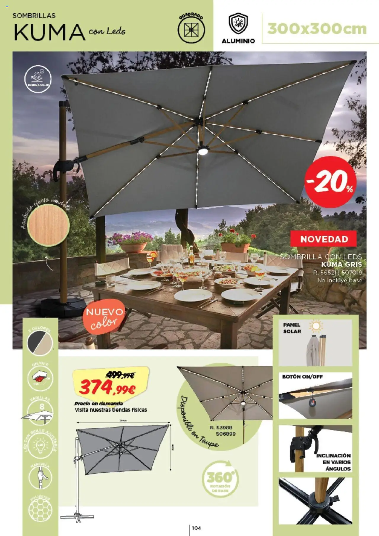 Espaço Casa - Catálogo AireLibre 2025 │ válido de 12.05.2025 | Página: 105 | Produtos: Base