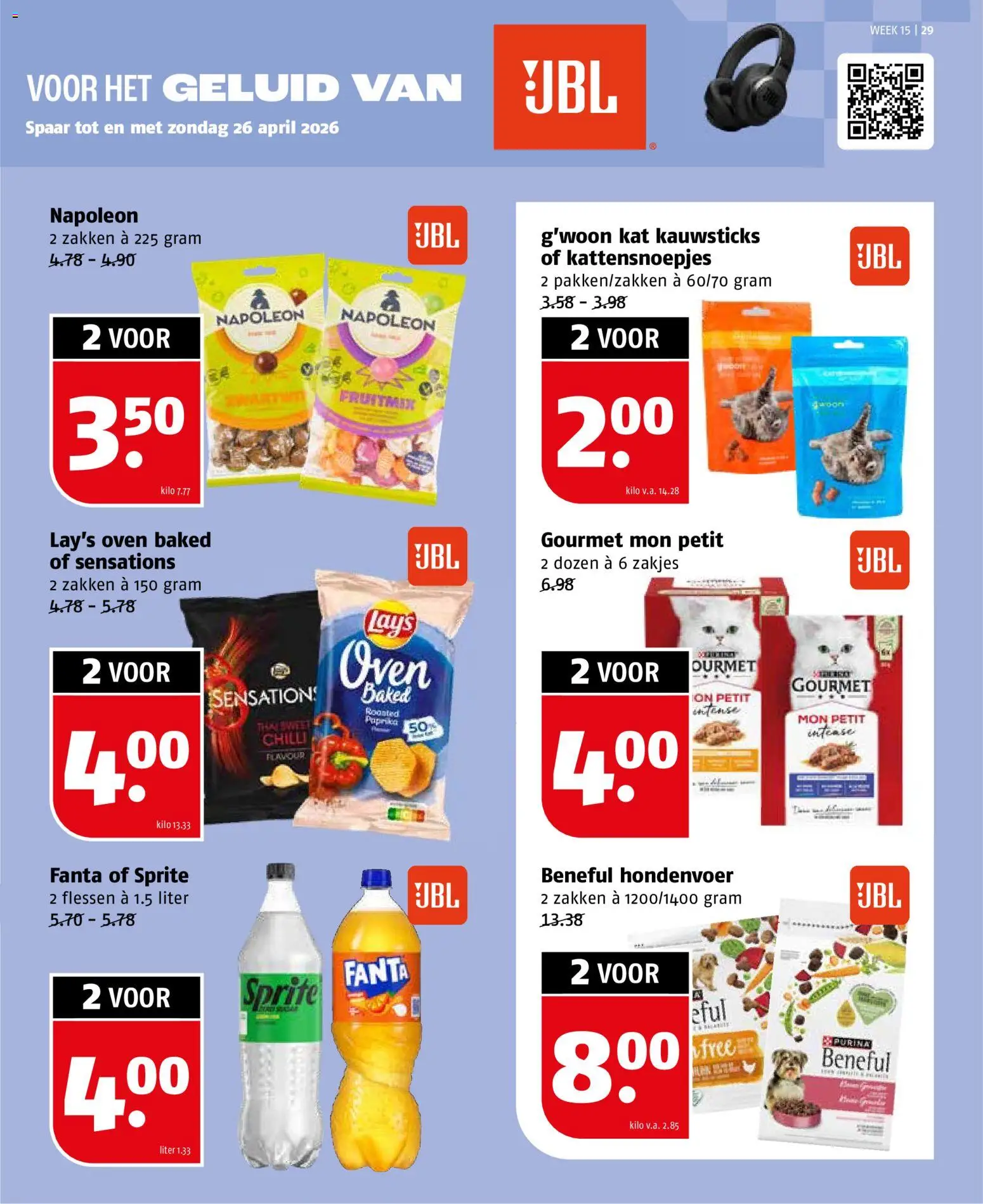 {H1} | Pagina: 29 | Producten: Fanta, Sprite, Geluid, Oven