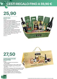 Anteprima del volantino Sogegross Natale catalogo valido a partire dal 05.11.2025 | Pagina: 14 | Prodotti: Salame, Formaggio, Parmigiano reggiano, Parmigiano