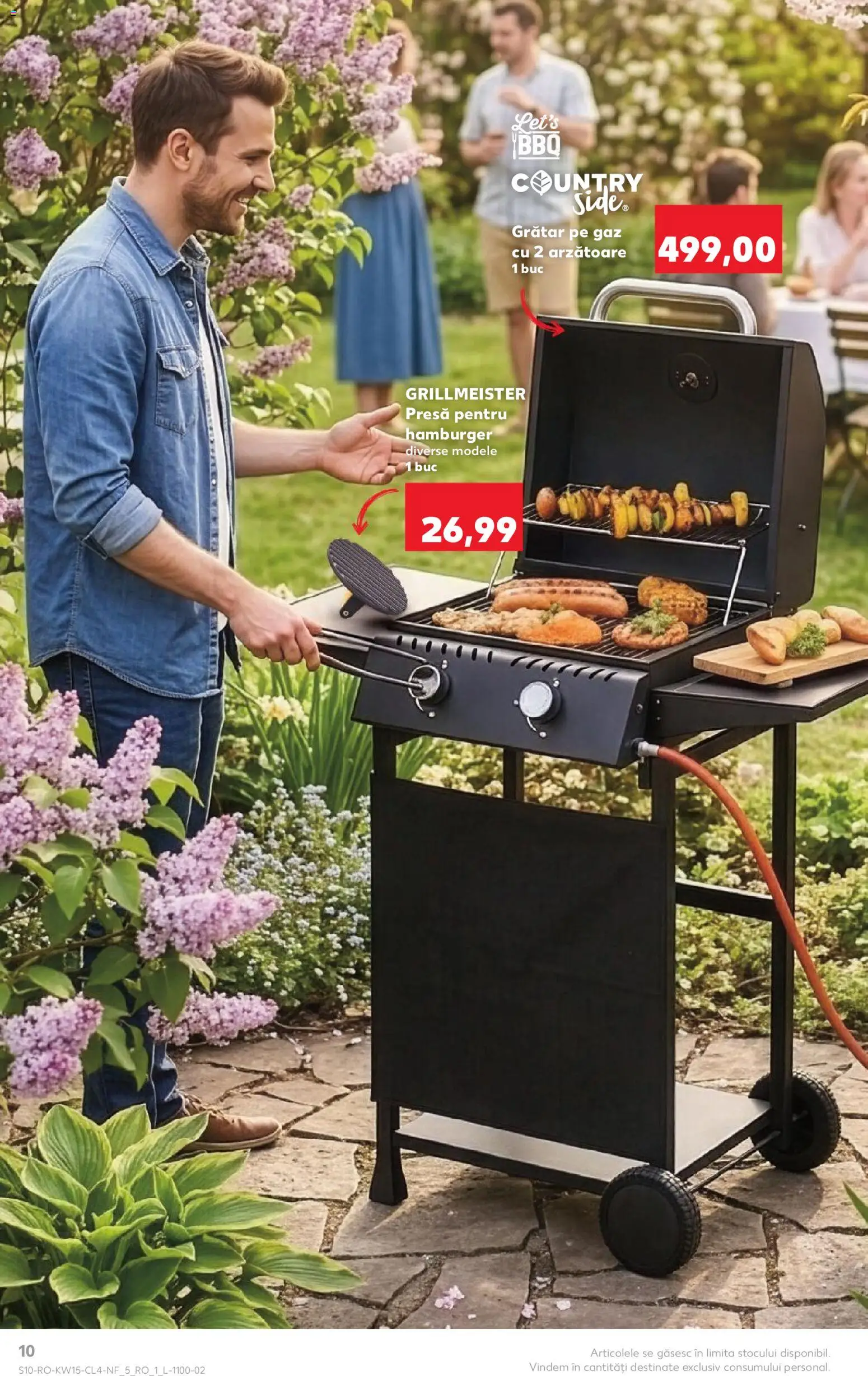 Noul catalog Kaufland – valabil de la 08.04.2026 | Pagină: 10 | Produse: Grill, Presă, Grătar