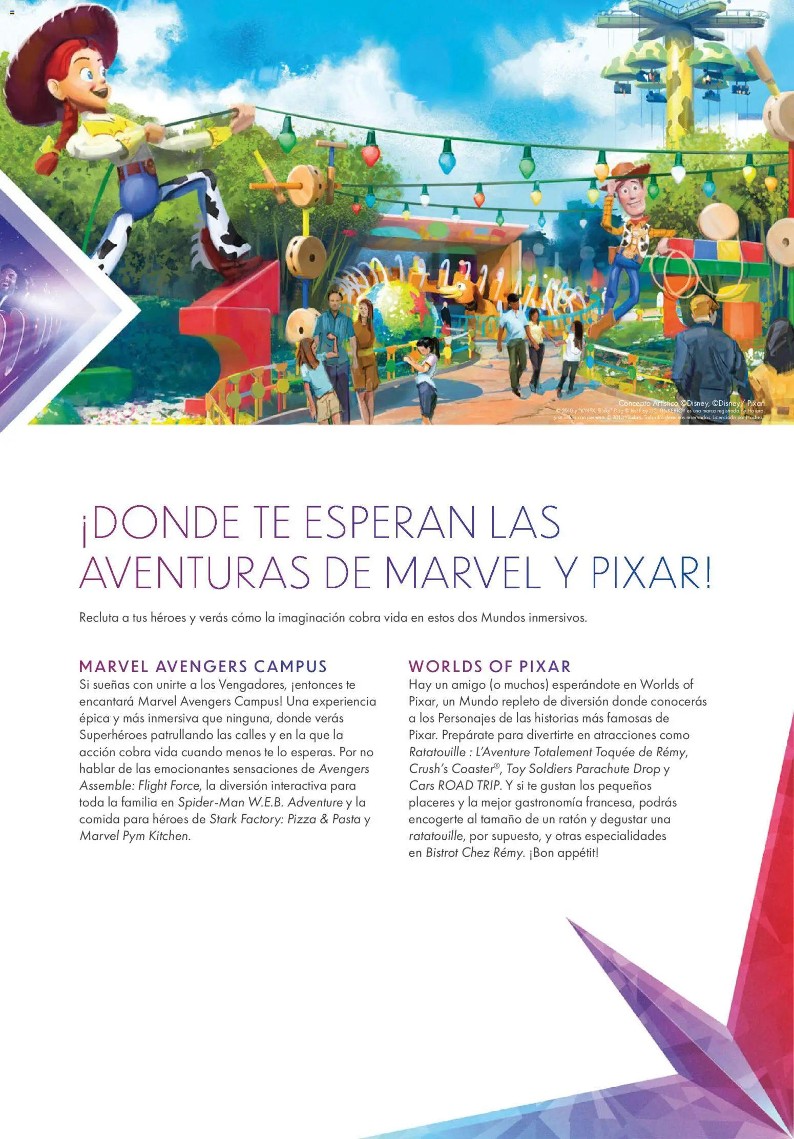 Viajes El Corte Inglés Folleto Disneyland Paris │ válido desde el 31.03.2026 | Página: 15 | Productos: Pizza, Pasta, Té