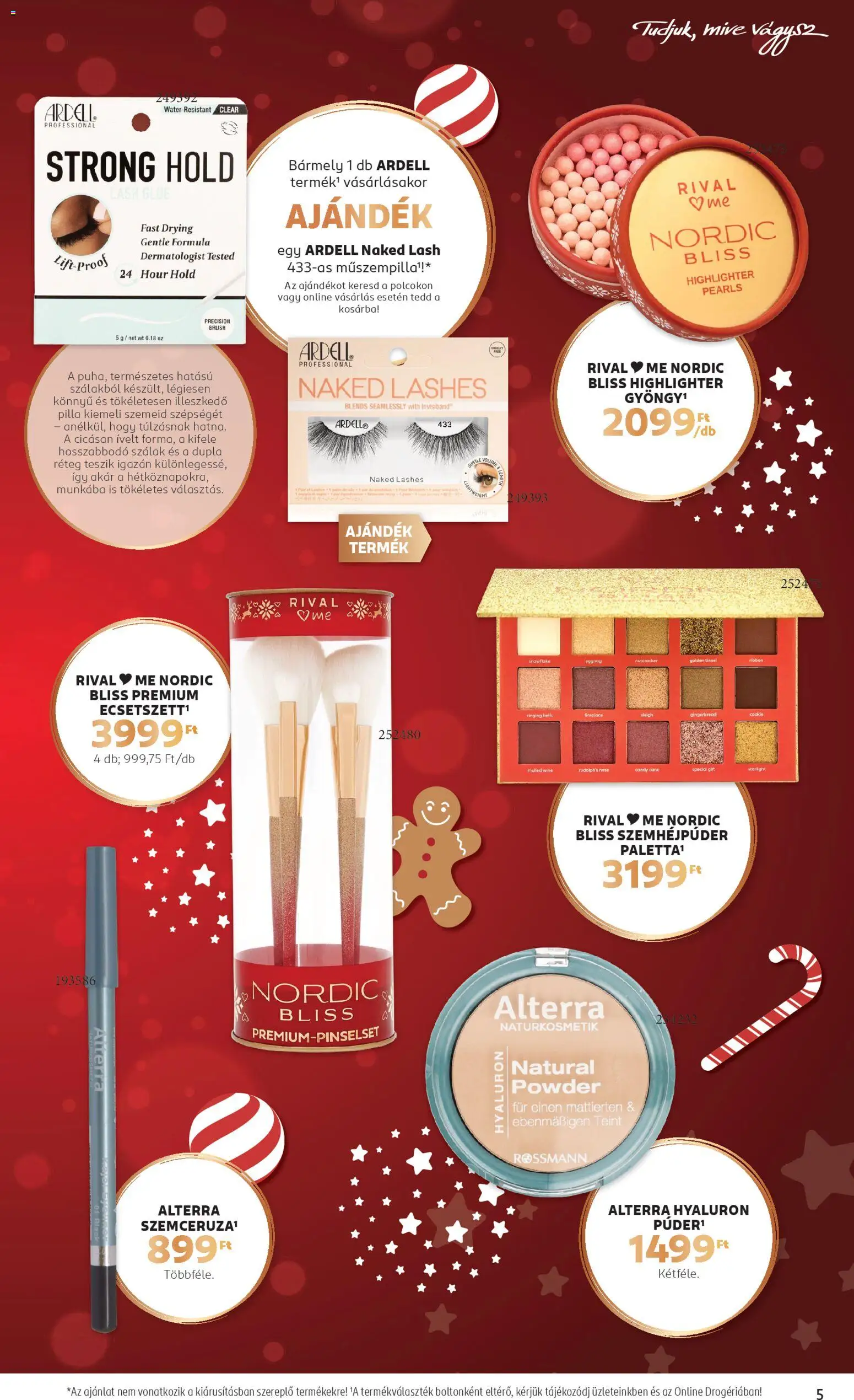Rossmann akciós ujság - amely érvényes a következő dátumtól: 03.11.2025 | Oldal: 5