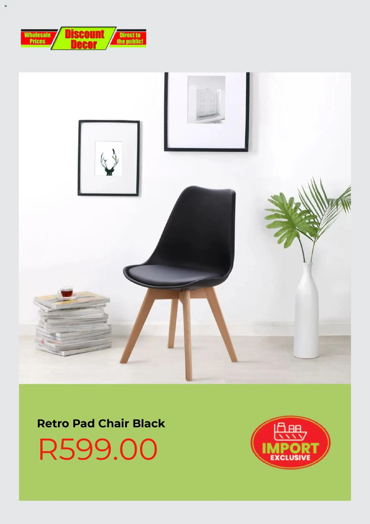New Discount Decor catalogue – valid from 21.01.2026 | Page: 8 | Products: Chair