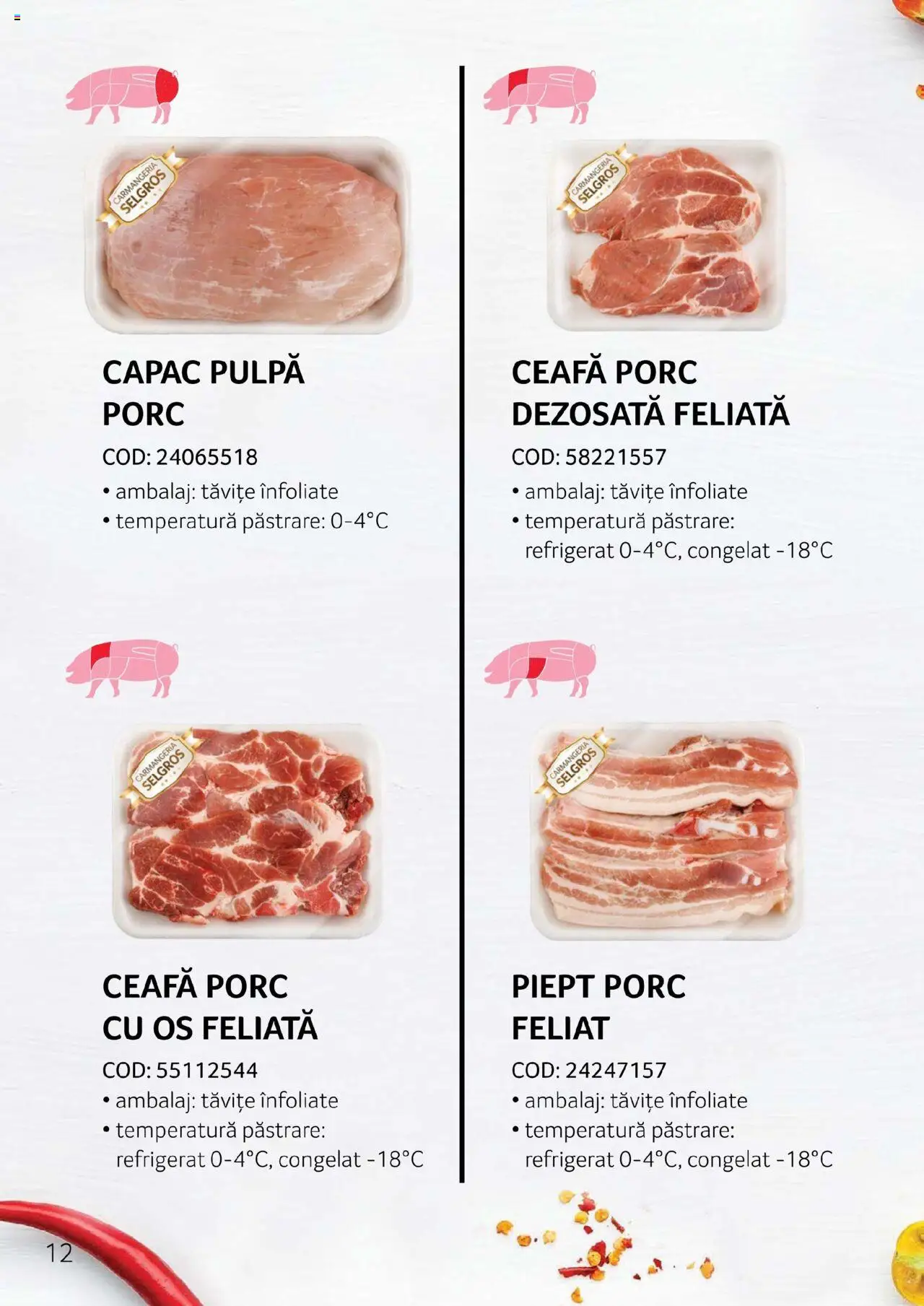 Catalog Selgros - Carne – valabil de la 27.04.2023 | Pagină: 12