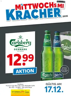 Getränkeland Mittwochs Kracher ab 17.12.2025 gültig