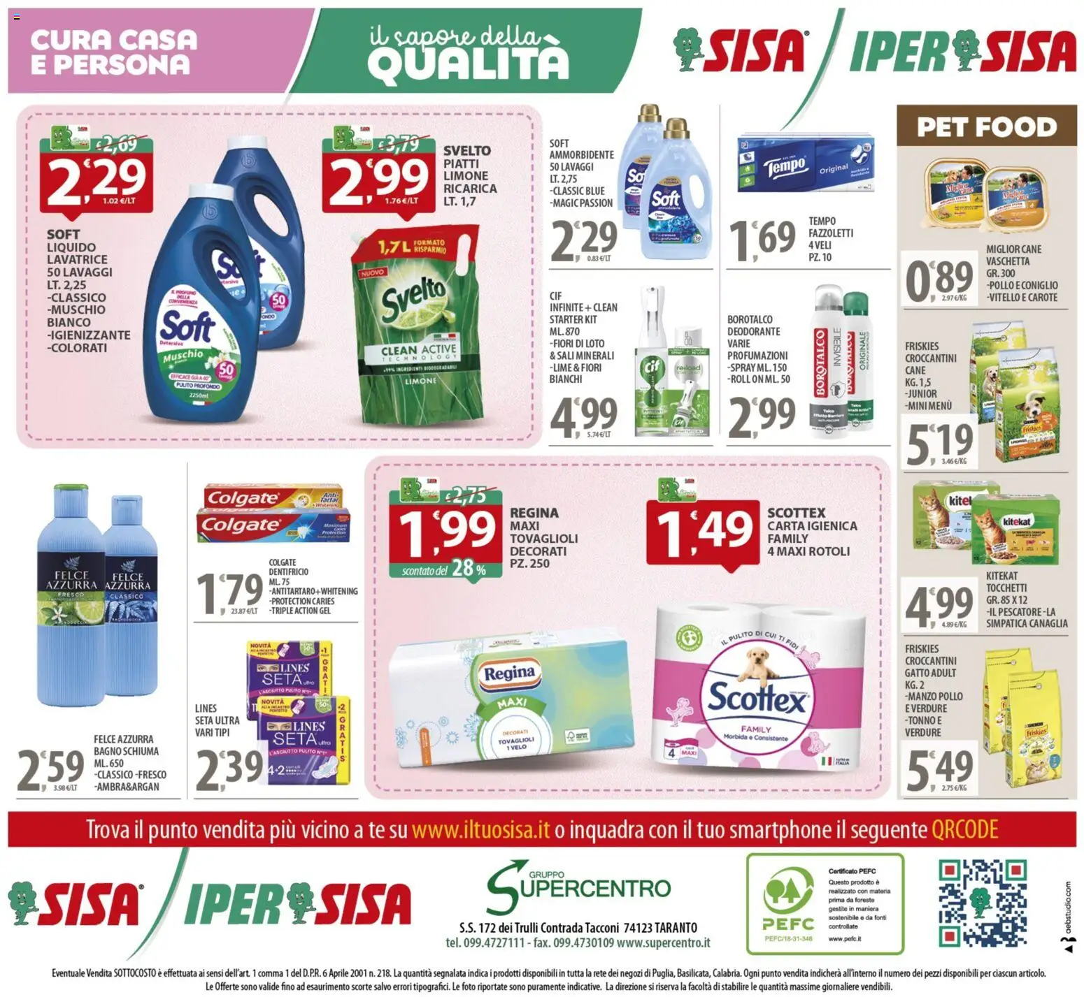 Volantino SISA del 14.11.2025 | Pagina: 12 | Prodotti: Tè, Carote, Lime, Caschetto