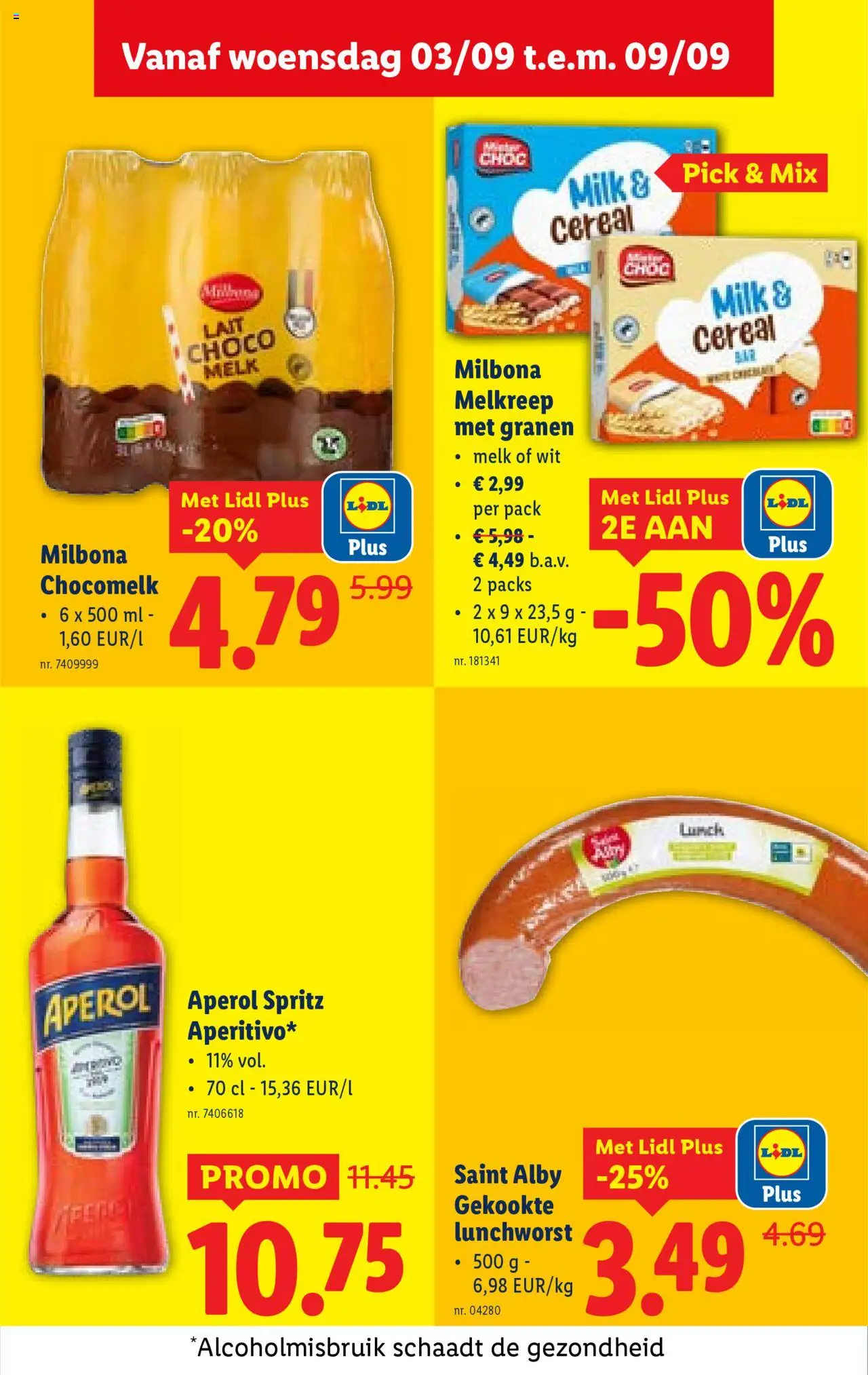 | Pagina: 19 | Producten: Granen, Melk