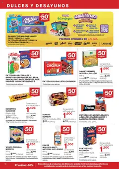 Vista previa Hipercor catálogo válido desde el 09.10.2025 | Página: 10 | Productos: Pan, Cereales, Galletas, Donuts