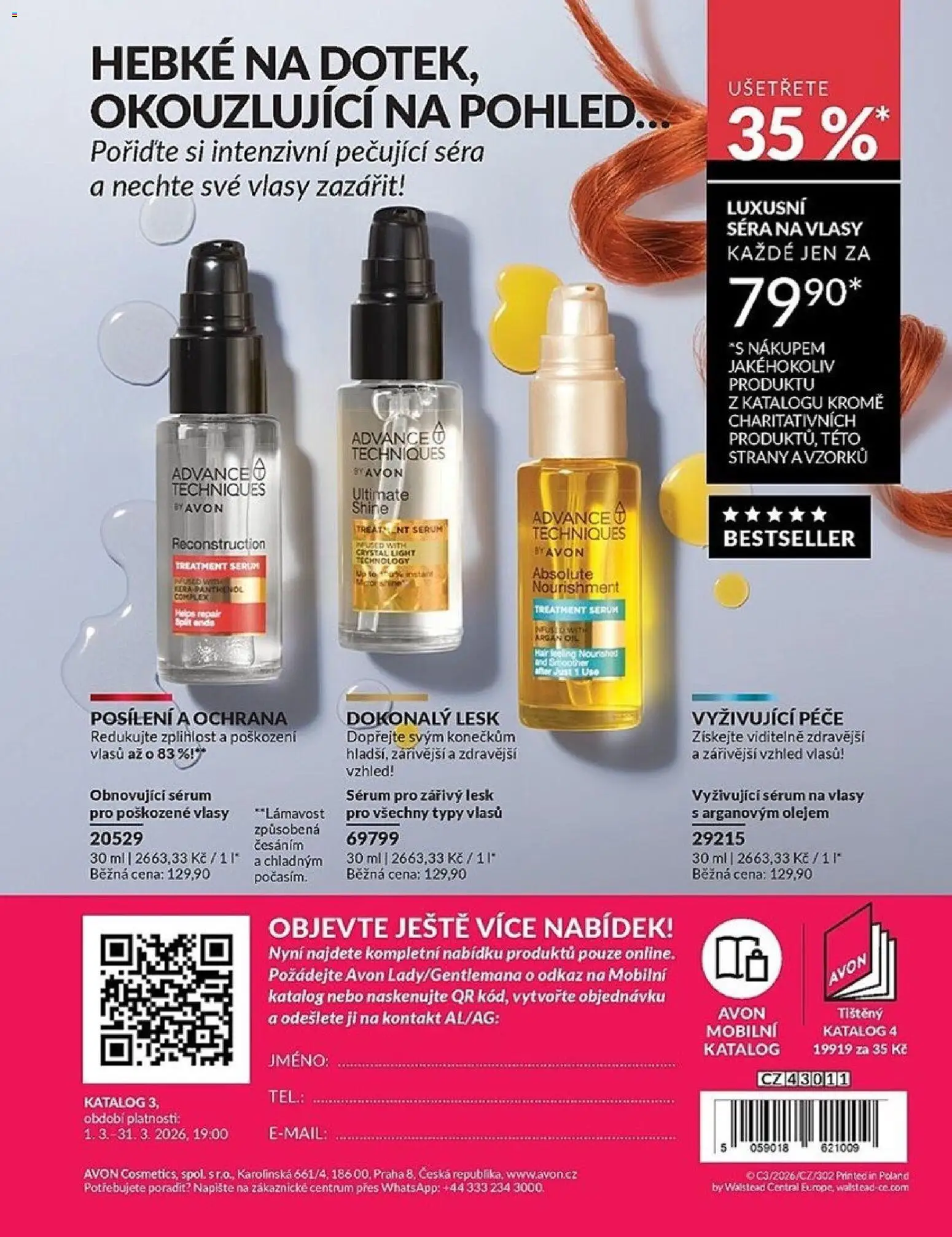 Avon katalog 3/2026 od 01.03.2026 💥 Nenechte si ujít TOP nabídky! ⭐ | Ceská republika