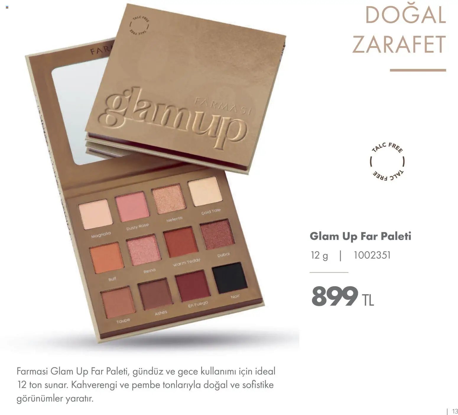 Farmasi Katalog - 01.01.2026 tarihinden itibaren geçerlidir | Sayfa: 13