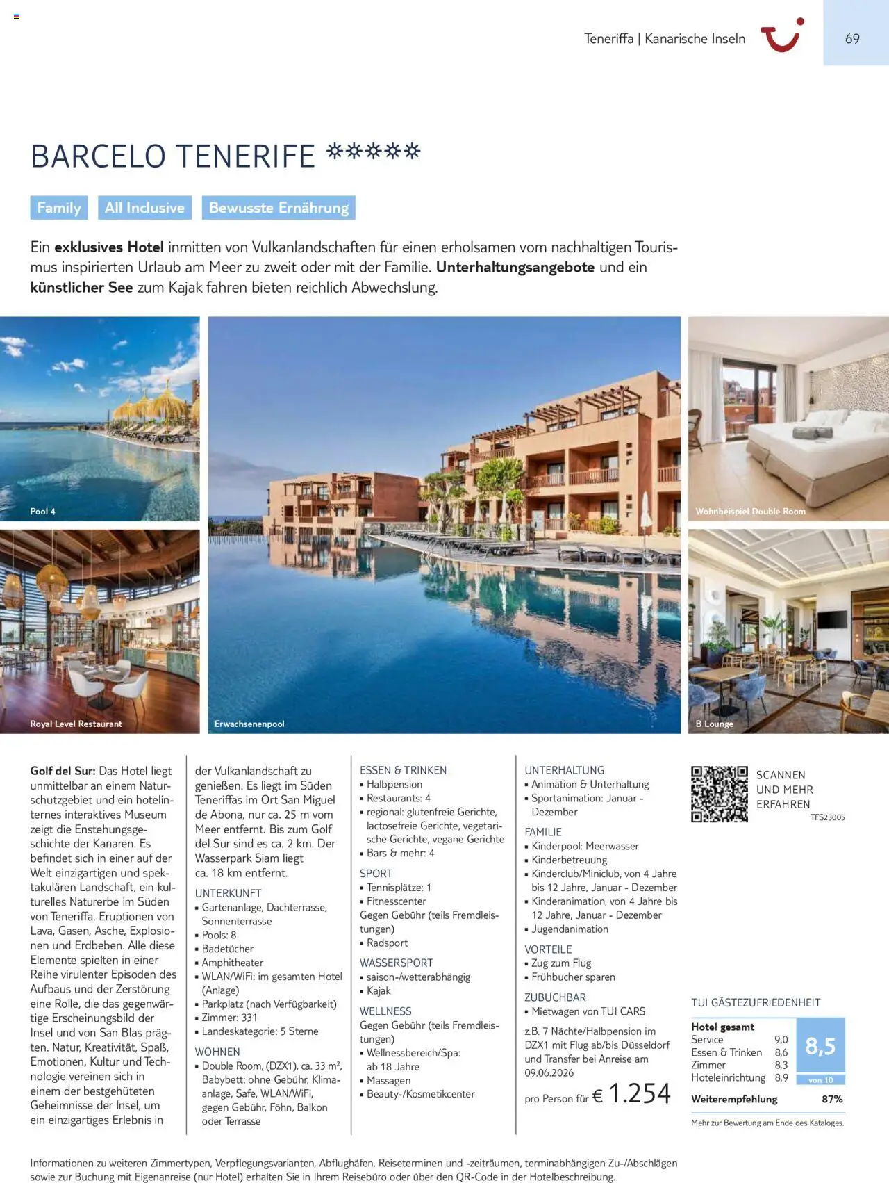 TUI Prospekt Kanaren, Kapverden & Senegal 2025/26	  – gültig ab 01.11.2025 | Seite: 69 | Produkte: Babybett