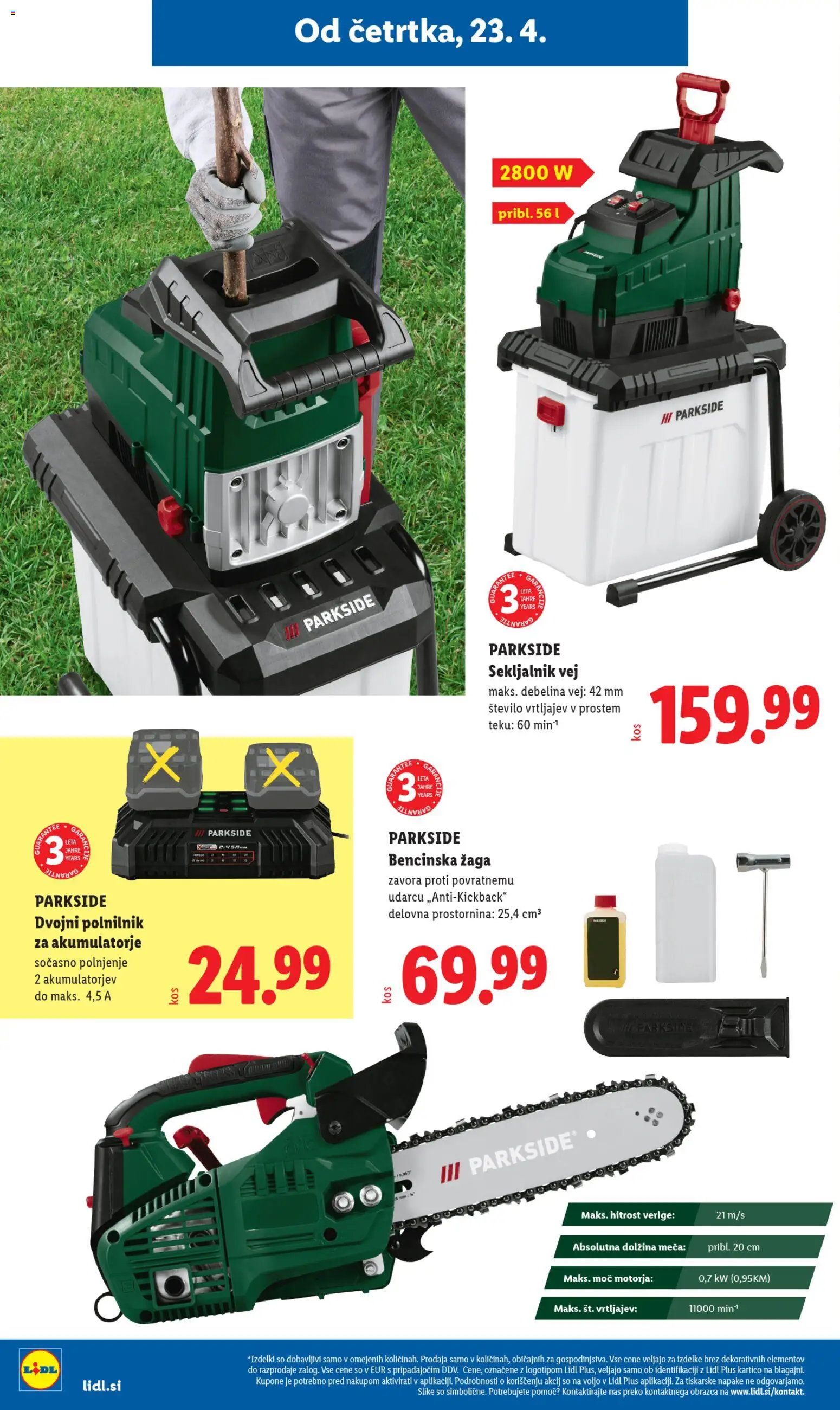 Novi Lidl katalog ponudbe – veljaven od 20.04.2026 | Stran: 44 | Izdelki: Polnilnik