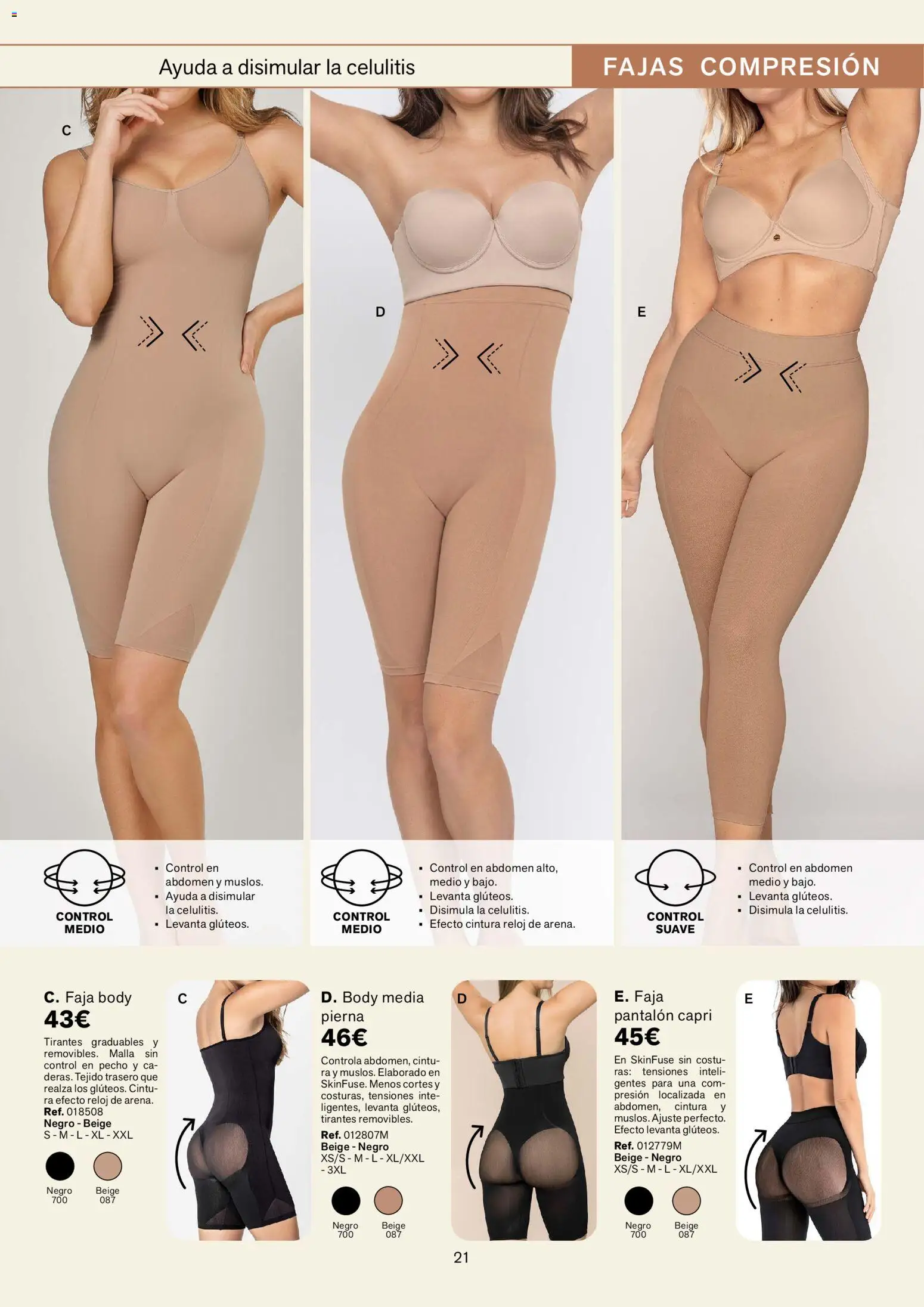 Leonisa folleto │ válido desde el 01.03.2026 | Página: 21 | Productos: Reloj, Pantalón capri, Body