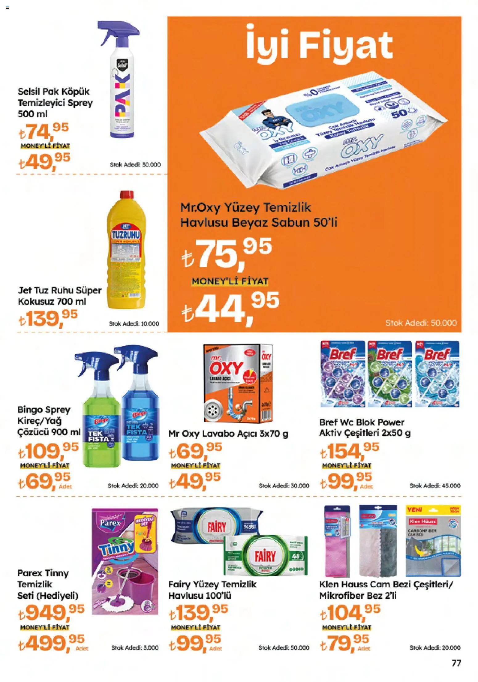 Migros Katalog - Migroskop - 12.02.2026 tarihinden itibaren geçerlidir | Sayfa: 77 | Ürünler: Lavabo, Sabun, Lavabo açıcı, Tuz