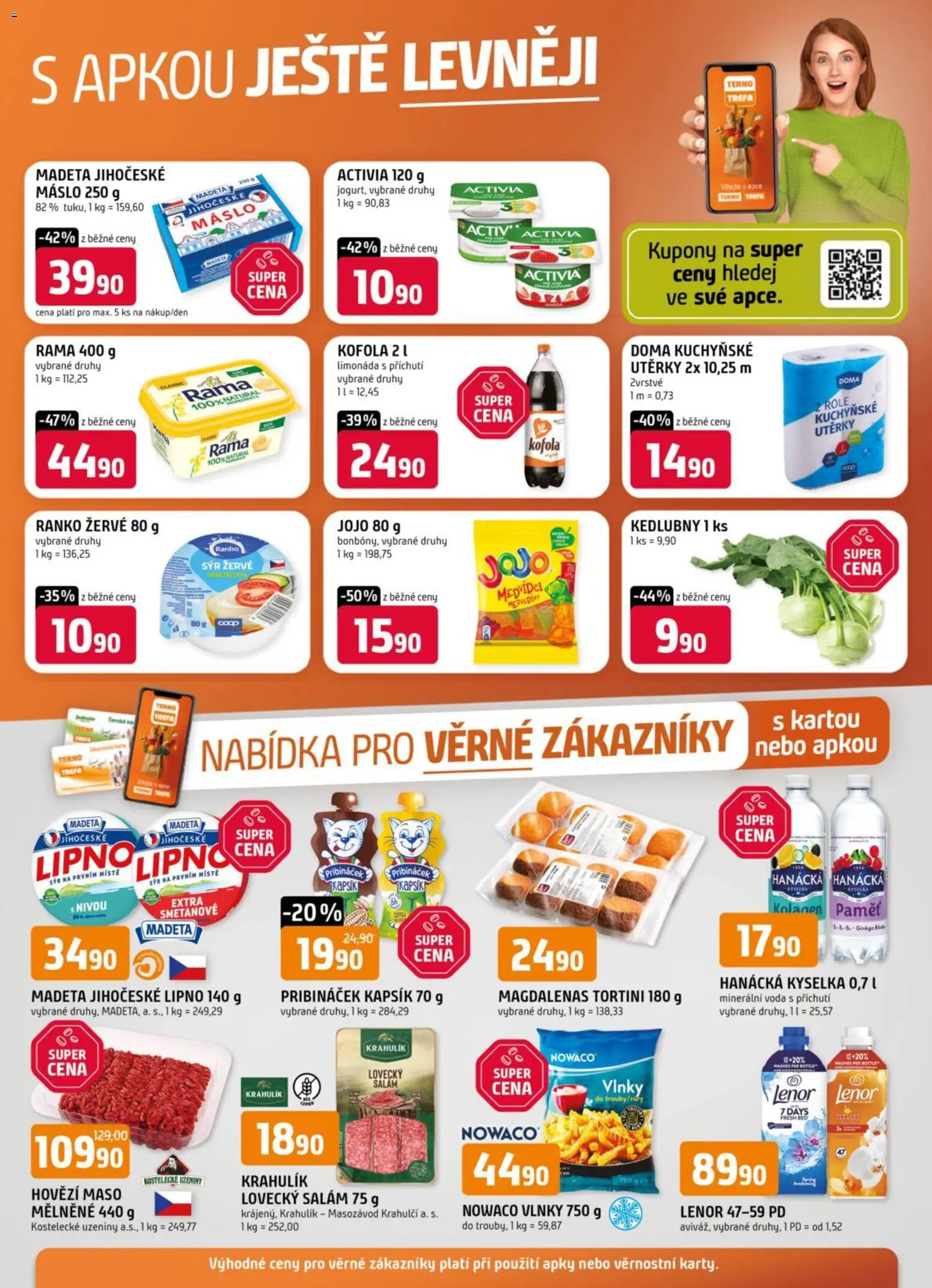 Trefa leták od 14.01.2026 | Strana: 12 | Produkty: Jojo, Kuchyňské utěrky, Utěrky, Lovecký salám