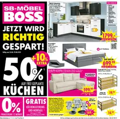 SB Möbel Boss Prospekt Neubrandenburg gültig ab dem 23.08.2025