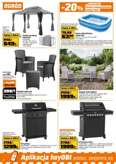OBI Gazetka od 09.07.2025 | Strona: 12 | Produkty: Termometr, Grill gazowy, Pawilon ogrodowy, Ruszt