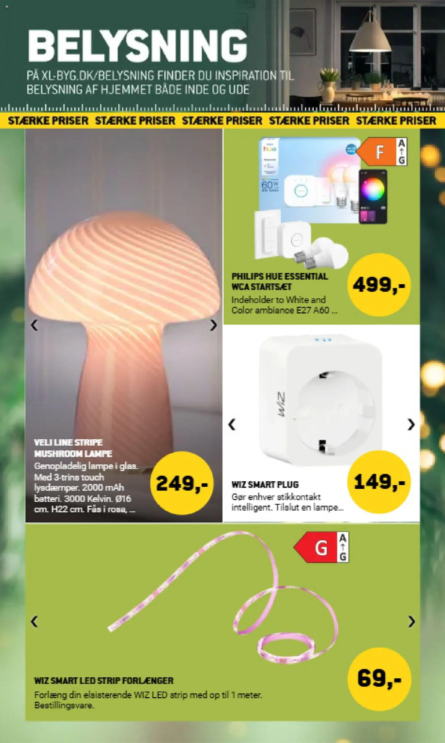 XL-BYG tilbudsavis – gyldig fra 21.11.2025 | Side: 23 | Produkter: Philips Hue, Stikkontakt, Lampe, Hue
