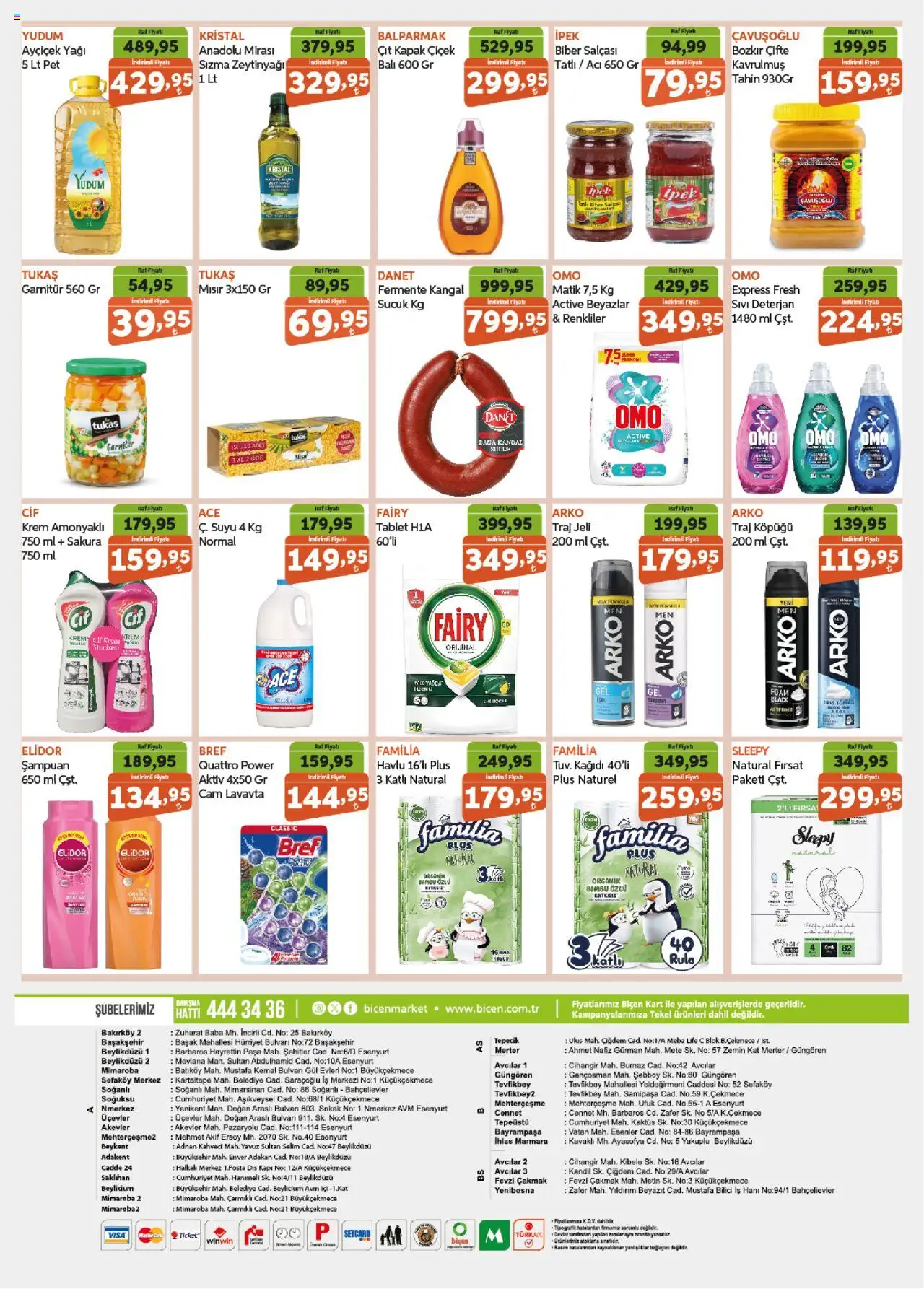 Biçen Market Katalog - 17.10.2025 tarihinden itibaren geçerlidir | Sayfa: 7 | Ürünler: Şampuan, Tablet, Bağlayıcı, Sucuk