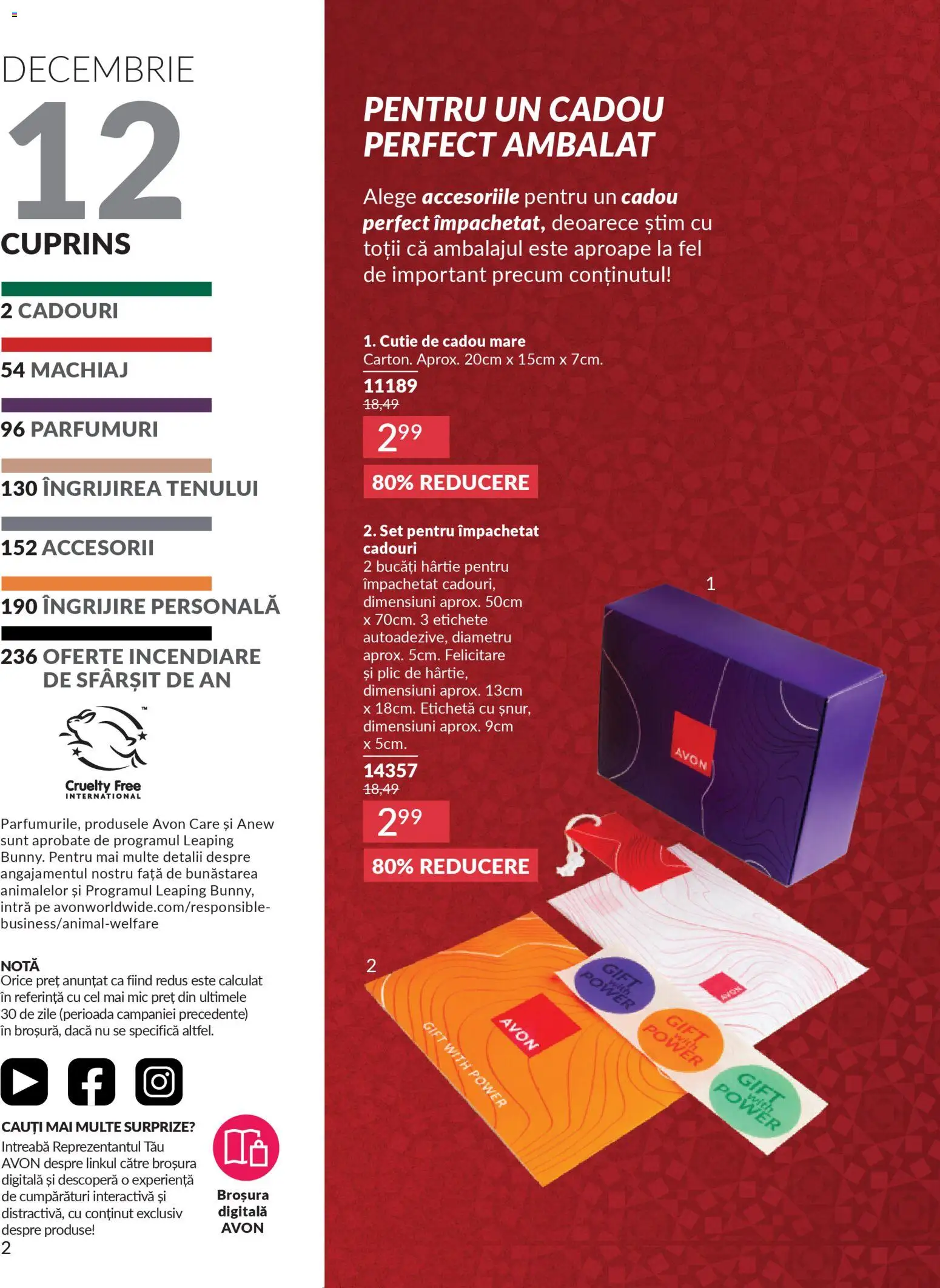 Noul catalog Avon – valabil de la 01.12.2025 | Pagină: 4 | Produse: Cutie, Machiaj