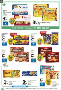 Vista previa E.Leclerc folleto válido desde el 04.02.2026 | Página: 4 | Productos: Galletas