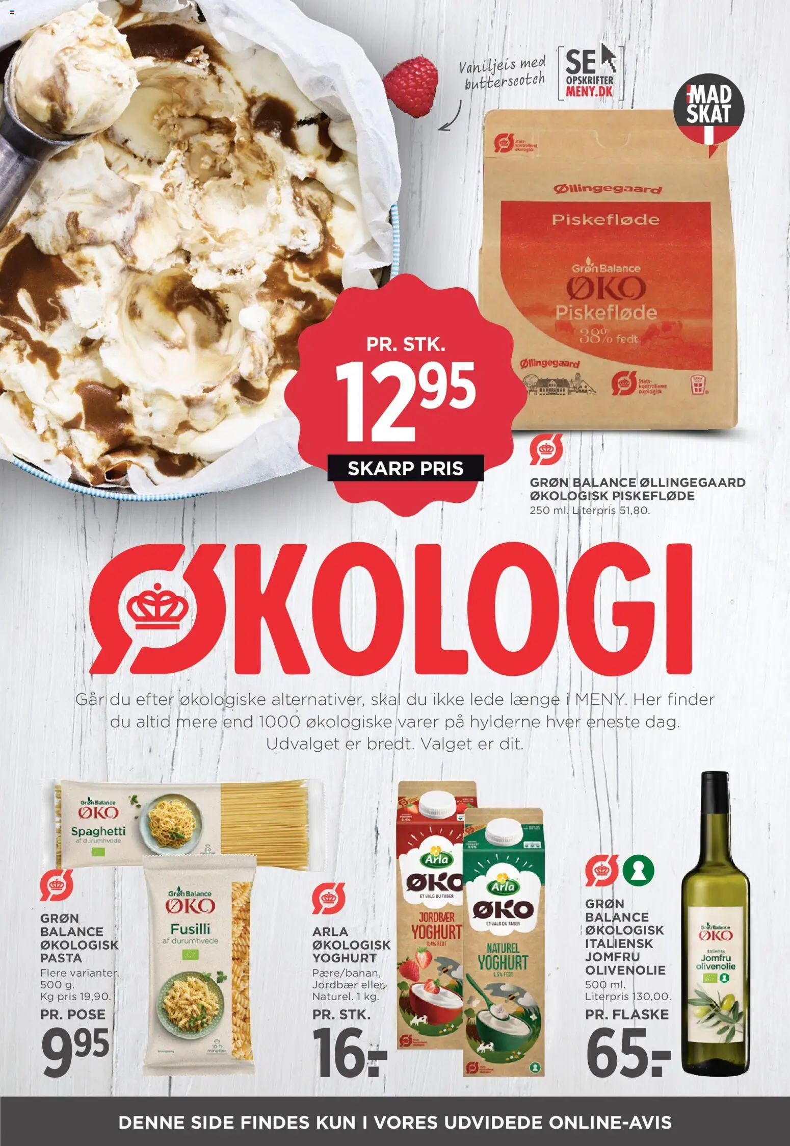 Meny tilbudsavis – gyldig fra 16.01.2026 | Side: 21 | Produkter: Yoghurt, Spaghetti, Jordbær, Pasta