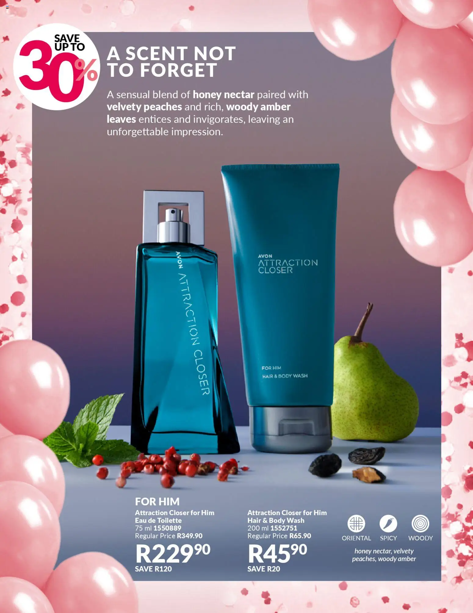 New Avon catalogue – valid from 24.01.2026 | Page: 10 | Products: Eau de toilette, Body wash