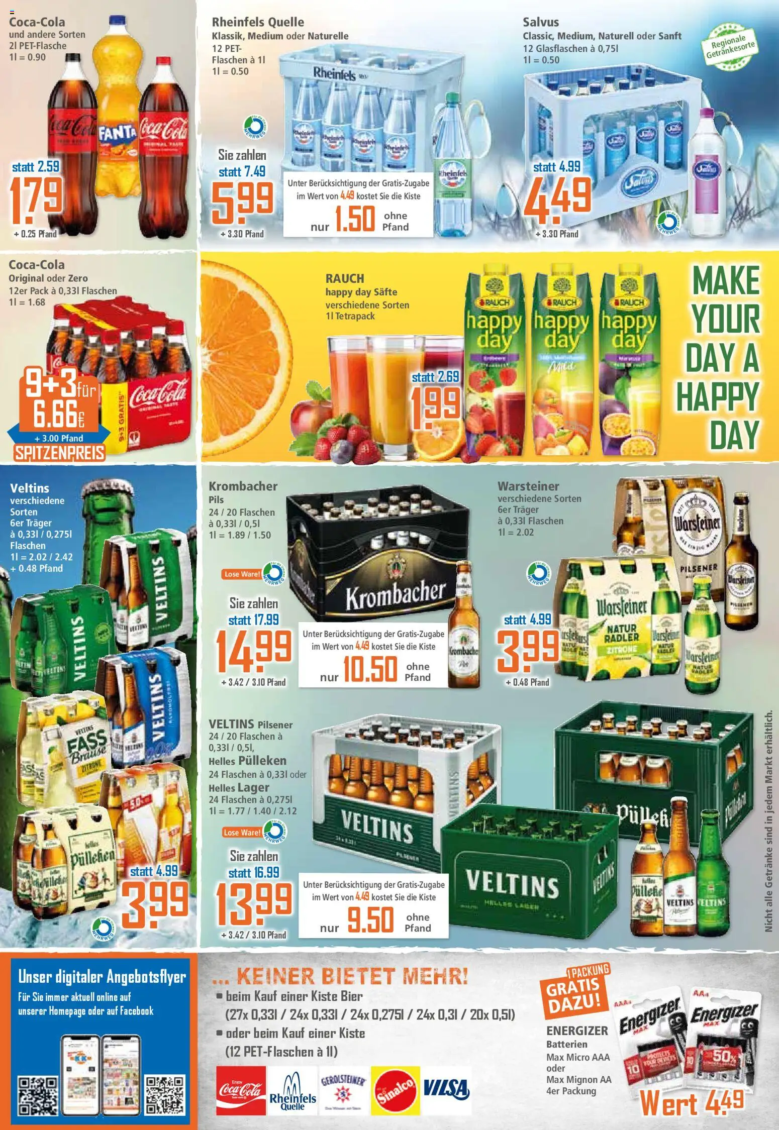 Klaas & Kock Prospekt 	 – gültig ab 26.01.2026 | Seite: 12 | Produkte: Cola, Pils, Krombacher, Veltins