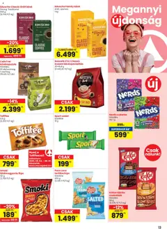 Spar akciós ujság - amely érvényes a következő dátumtól: 21.08.2025 | Oldal: 13