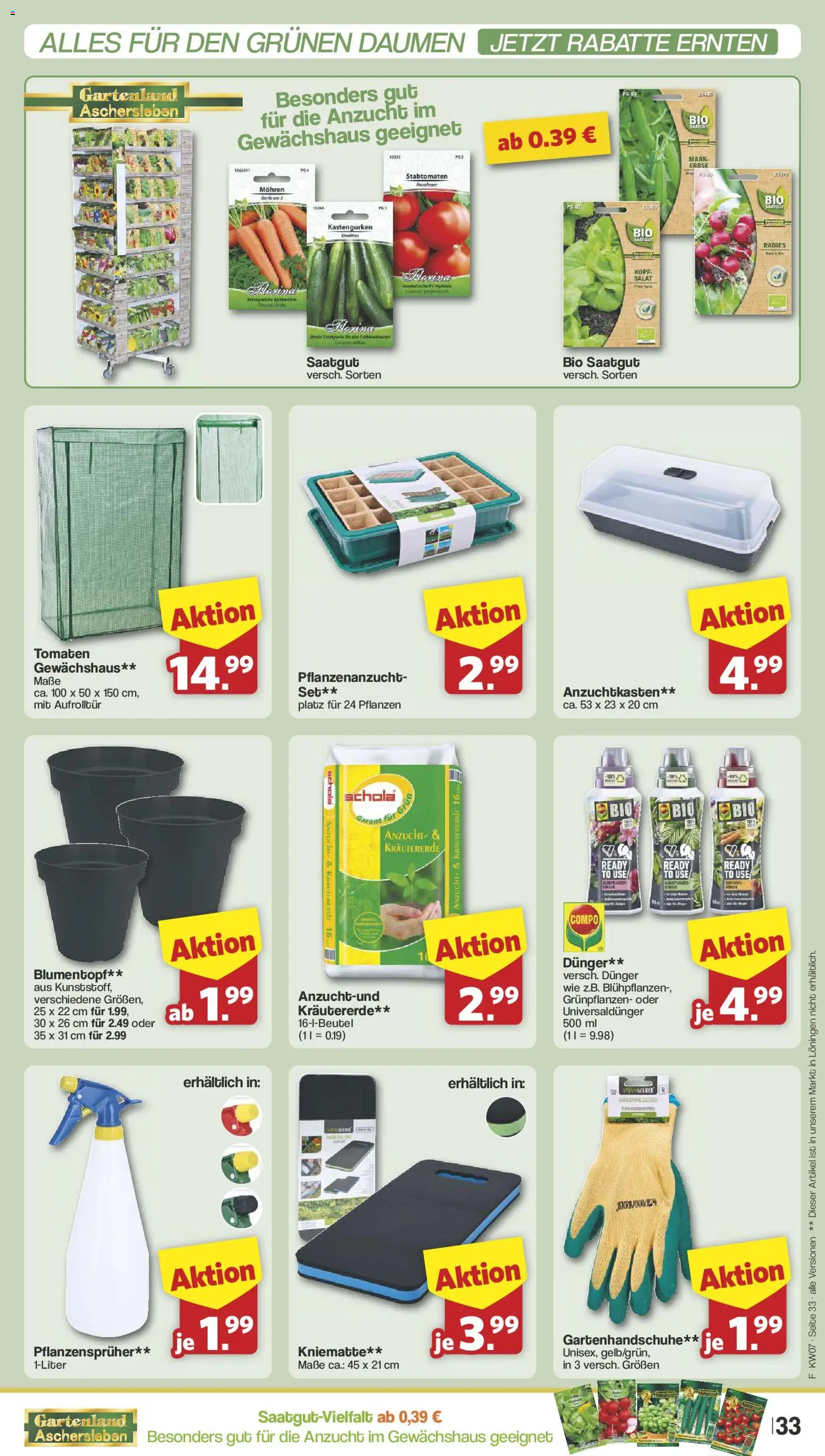 Famila Nordwest Prospekt 	 – gültig ab 08.02.2026 | Seite: 35 | Produkte: Blumentopf, Tomaten, Erbse, Salat