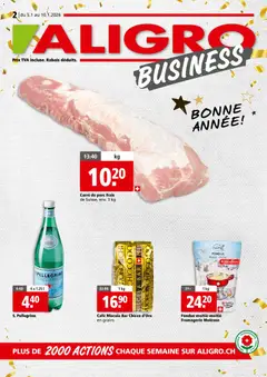 Aligro Aktionen Business Chavannes, Matran, Genève, Sion ab 05.01.2026 gültig
