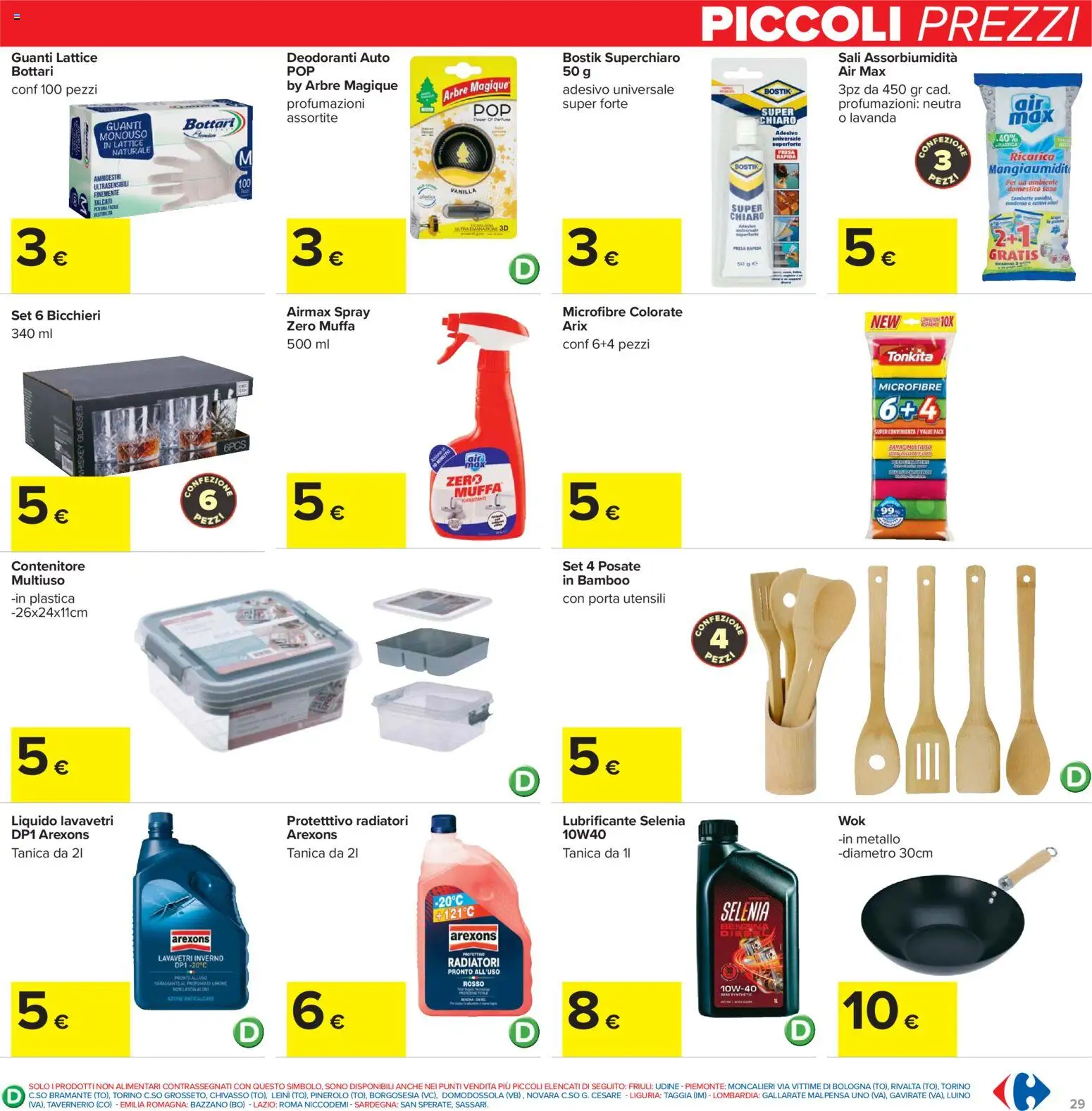 Volantino Carrefour del 15.01.2026 | Pagina: 29 | Prodotti: Posate, Contenitore, Lavanda, Profumo