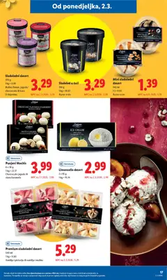 Sladoled u čaši, Razne vrste - Pregled kataloga iz trgovine Lidl, vrijedi od 02.03.2026 | Stranica: 17