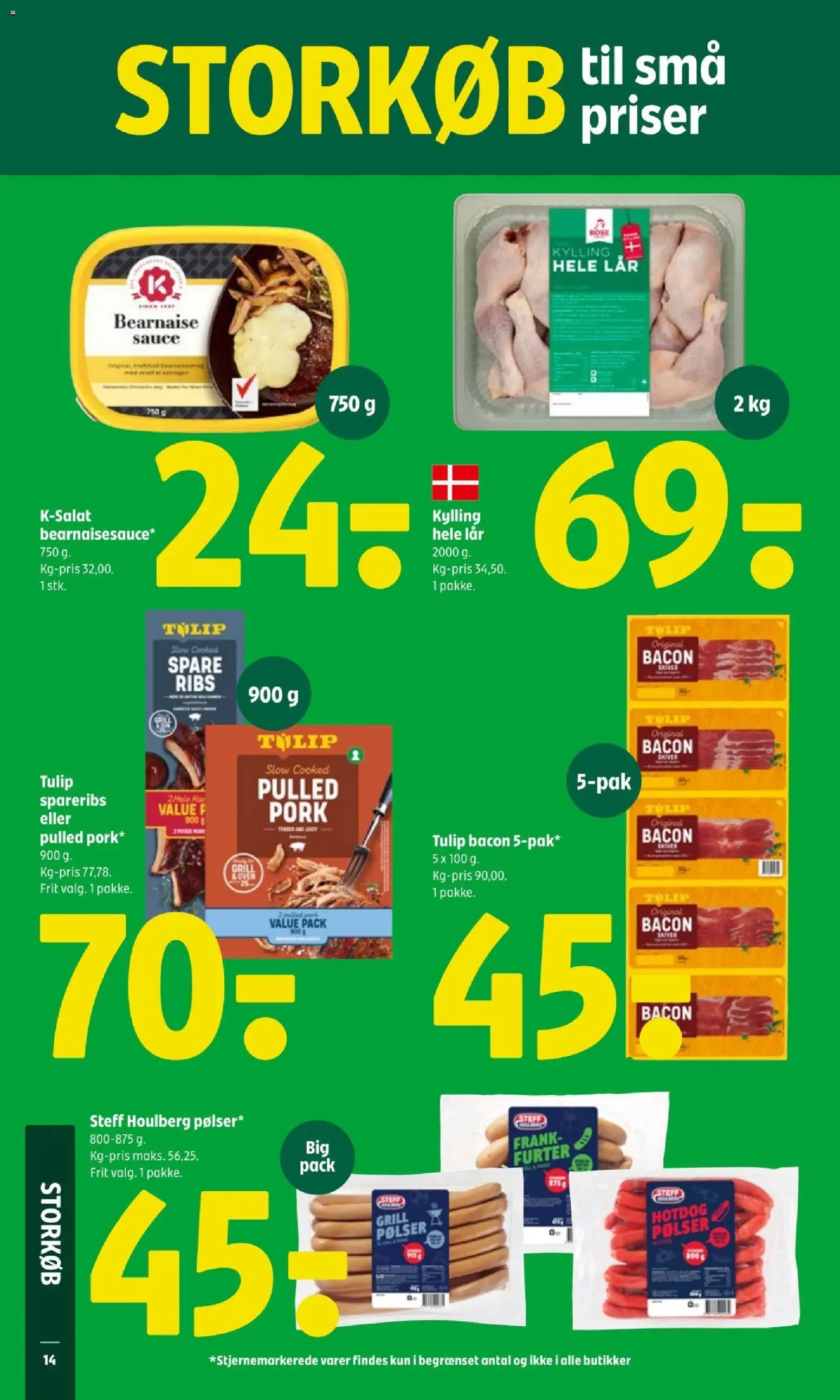 Coop 365 tilbudsavis – gyldig fra 29.01.2026 | Side: 16 | Produkter: Pølser, Ribs, Spareribs, Grill