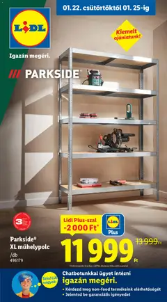 Lidl - Nonfood kínálatunk - amely érvényes a következő dátumtól: 22.01.2026