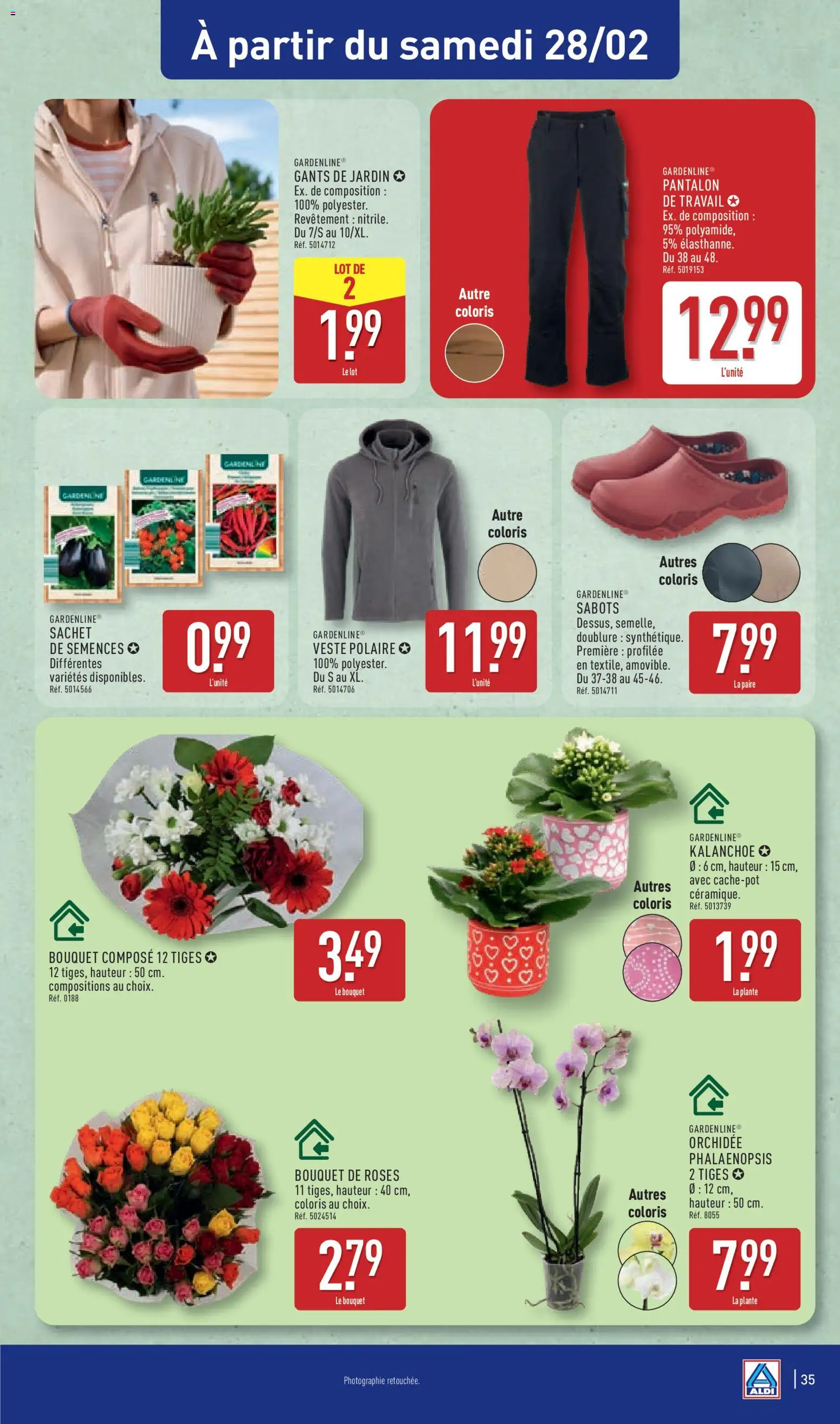 {H1} | Page: 37 | Produits: Bouquet de roses, Veste, Pantalon, Gants