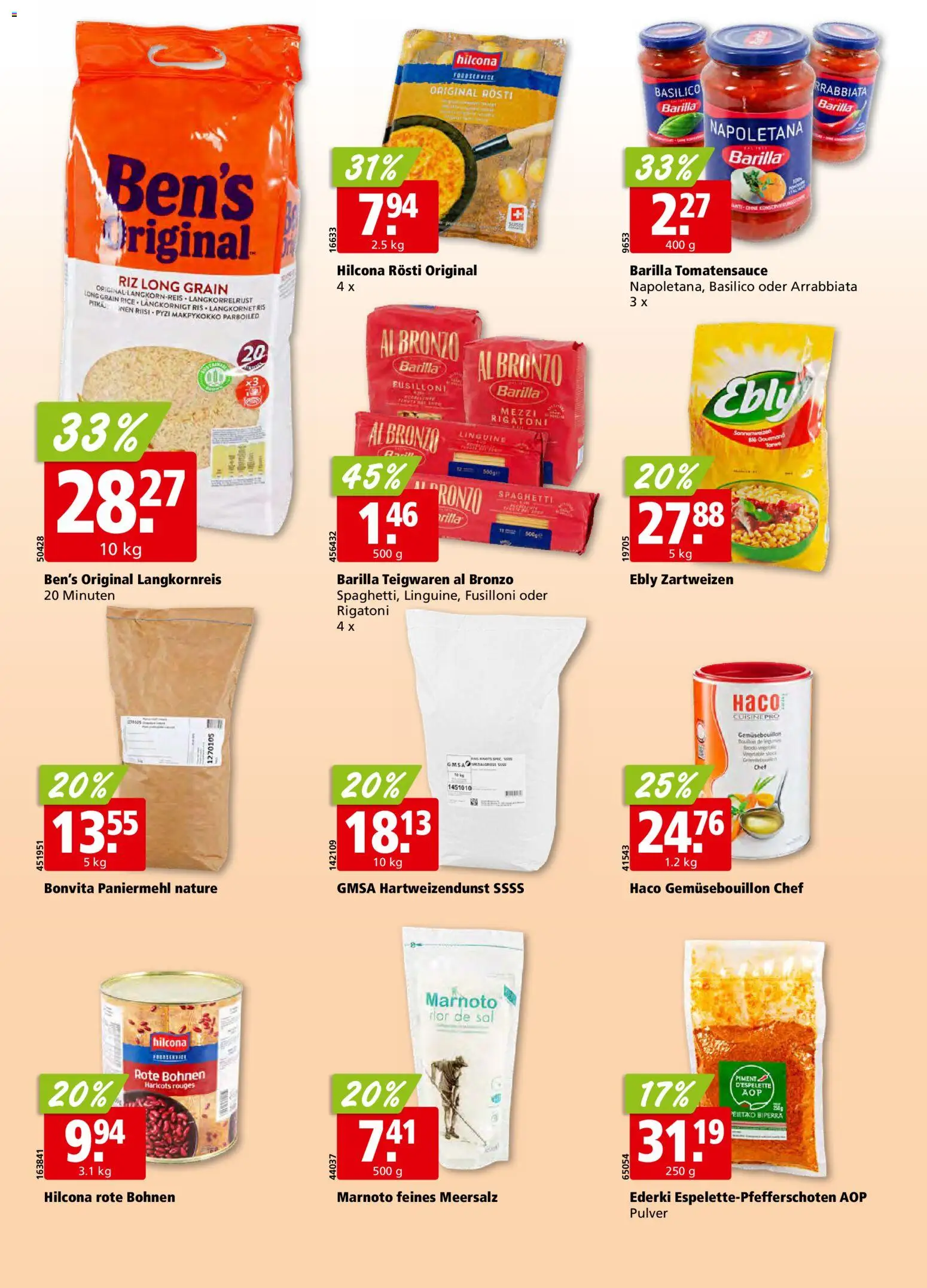 Aligro Aktionen – gültig ab 15.12.2025 | Seite: 28 | Produkte: Barilla, Pulver, Teigwaren