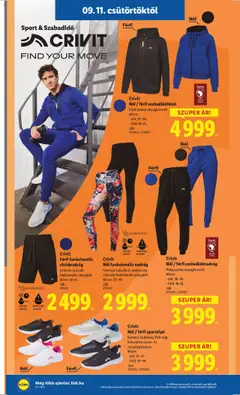 Lidl akciós ujság - amely érvényes a következő dátumtól: 11.09.2025 | Oldal: 34