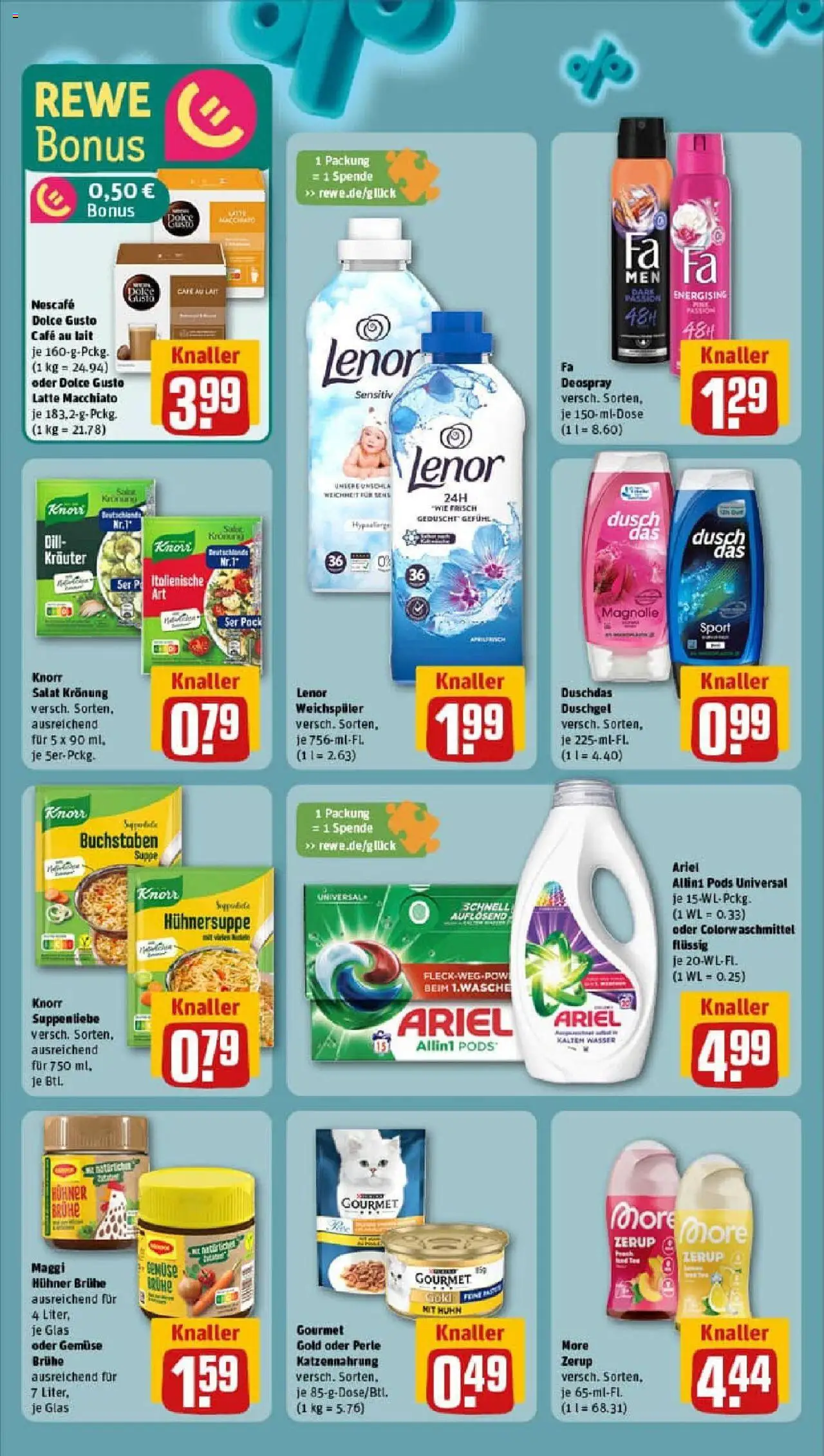 Rewe prospekt Marburg	 – gültig ab 28.09.2025 | Seite: 7 | Produkte: Wasser, Gemüse, Shower Gel, Salat