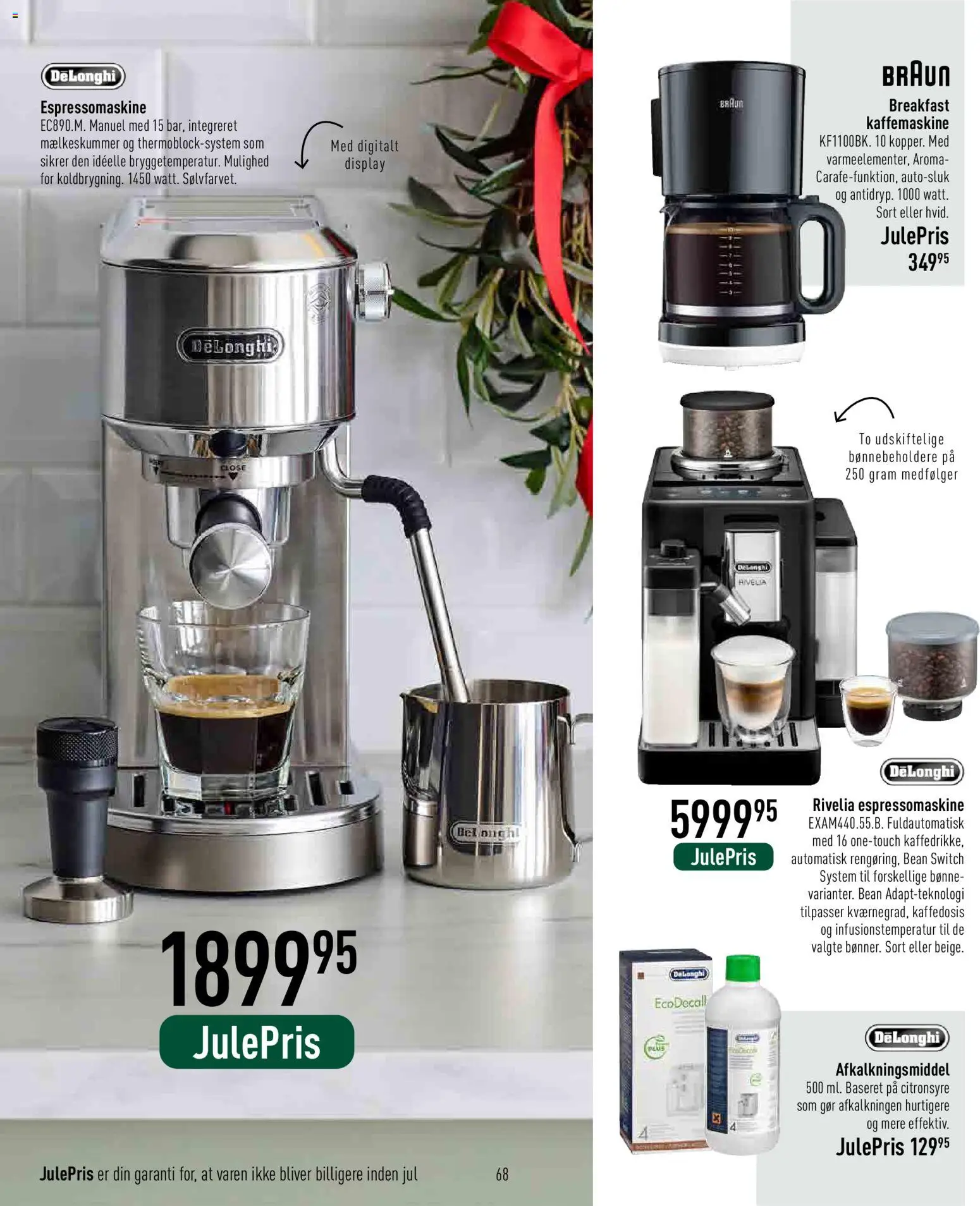 Imerco tilbudsavis – gyldig fra 07.11.2025 | Side: 68 | Produkter: Søm, Kaffemaskine