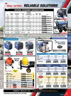 Adendorff specials catalogue – valid from 01.12.2025 | Page: 37 | Products: Pumps, Water