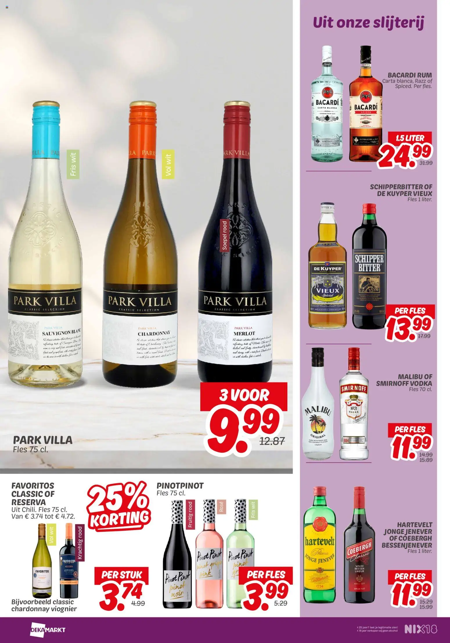 {H1} | Pagina: 23 | Producten: Fles, Slijterij, La, Alcohol