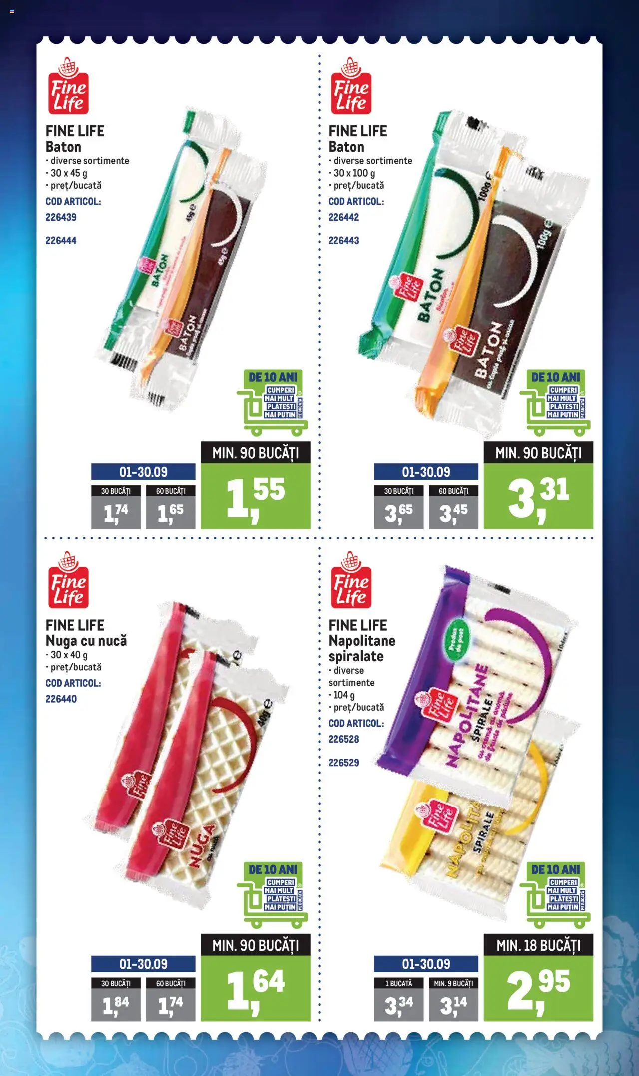 Noul catalog Metro – valabil de la 08.09.2025 | Pagină: 4 | Produse: Napolitane, Cacao, Fructe