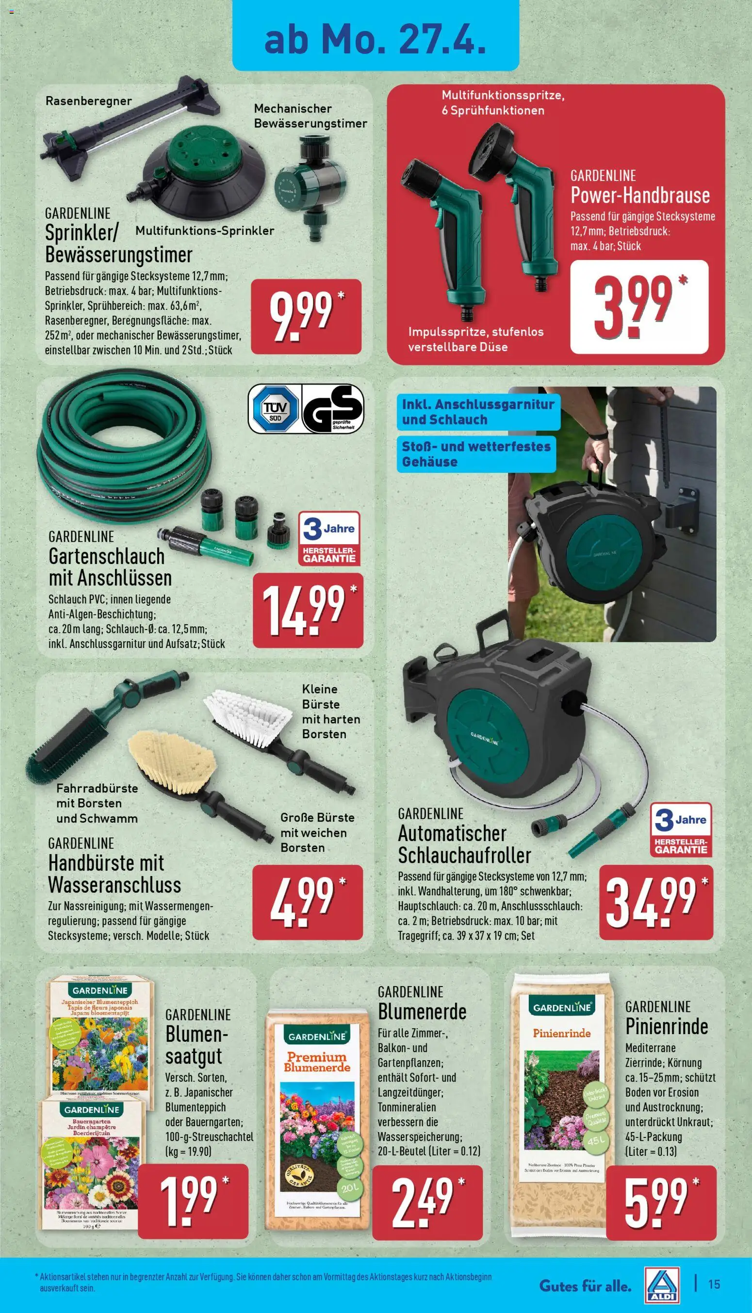 Aldi Prospekt 	 – gültig ab 27.04.2026 | Seite: 15