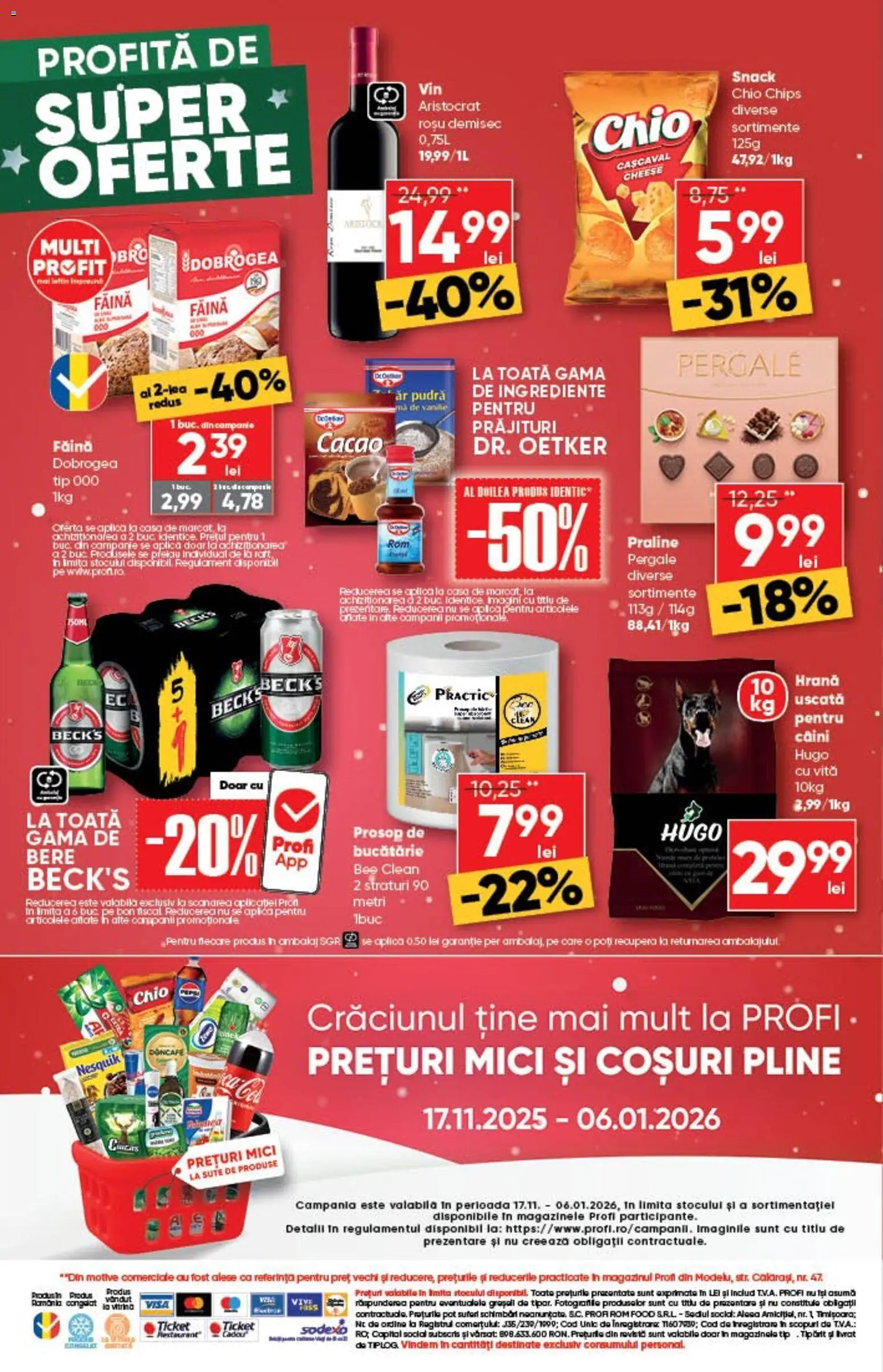 Noul catalog Profi – valabil de la 10.12.2025 | Pagină: 12 | Produse: Bucătărie, Vitrină, Cașcaval, Mici
