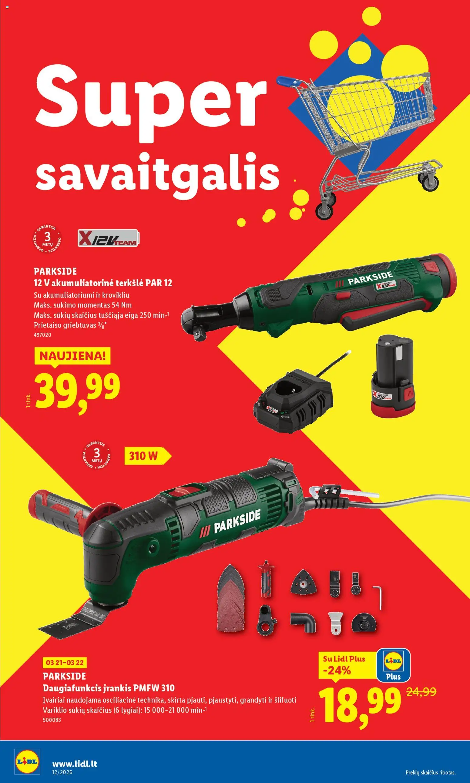 LIDL akcijos nuo 16.03.2026 | Puslapis: 22