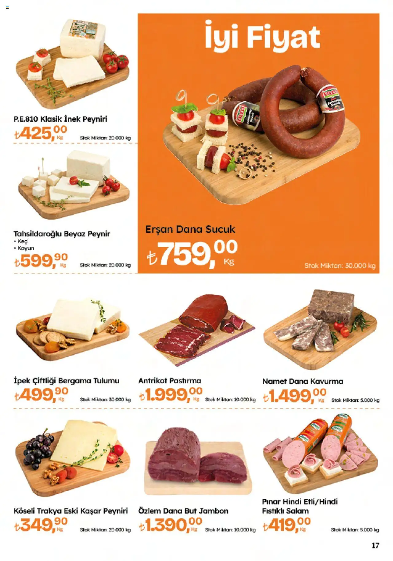 Migros Katalog - Migroskop - 09.10.2025 tarihinden itibaren geçerlidir | Sayfa: 17 | Ürünler: Peynir, Salam, Jambon, Sucuk